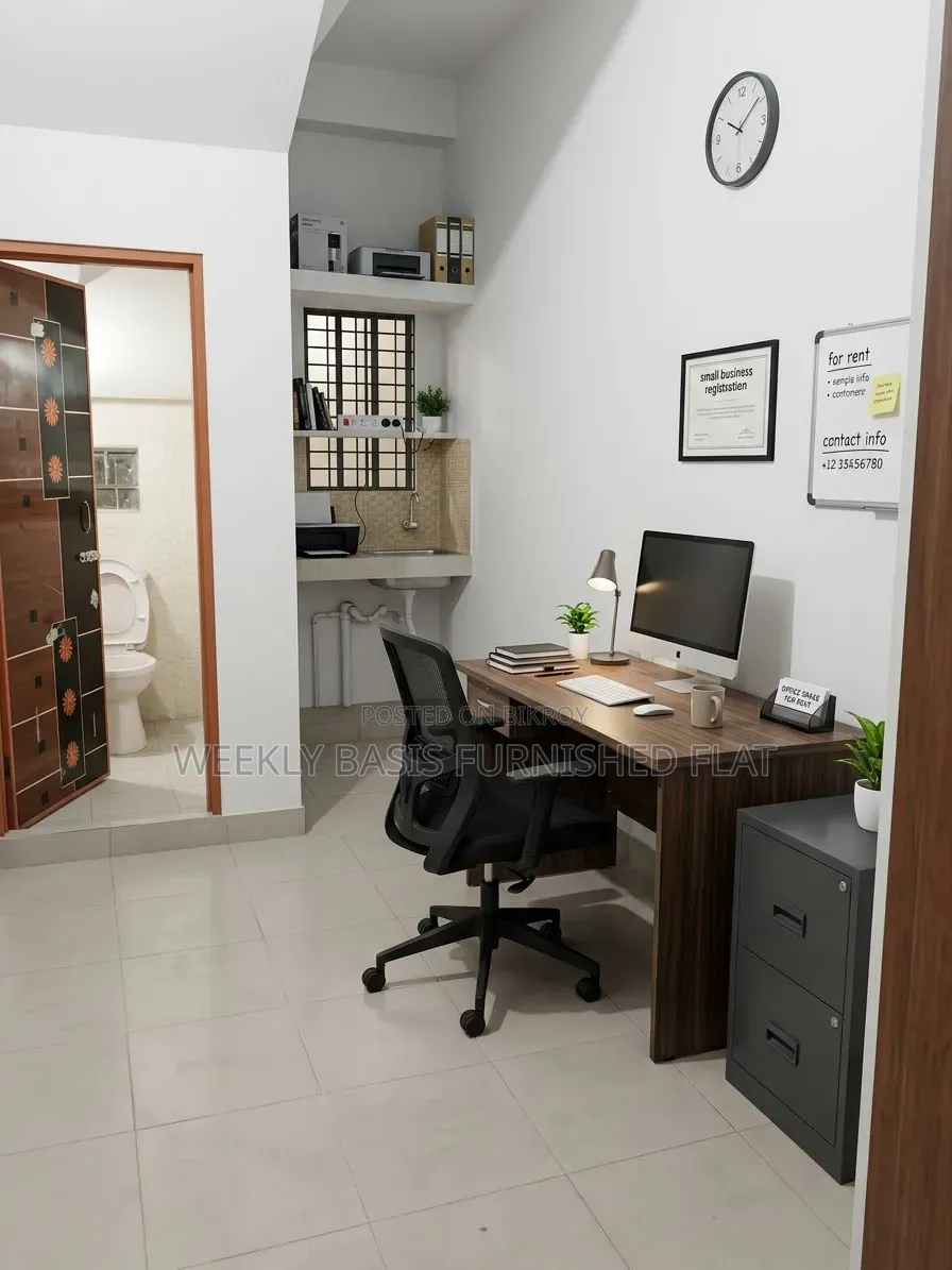 Private Office Work-Studio Space for Peaceful Independent Work in Mirpur