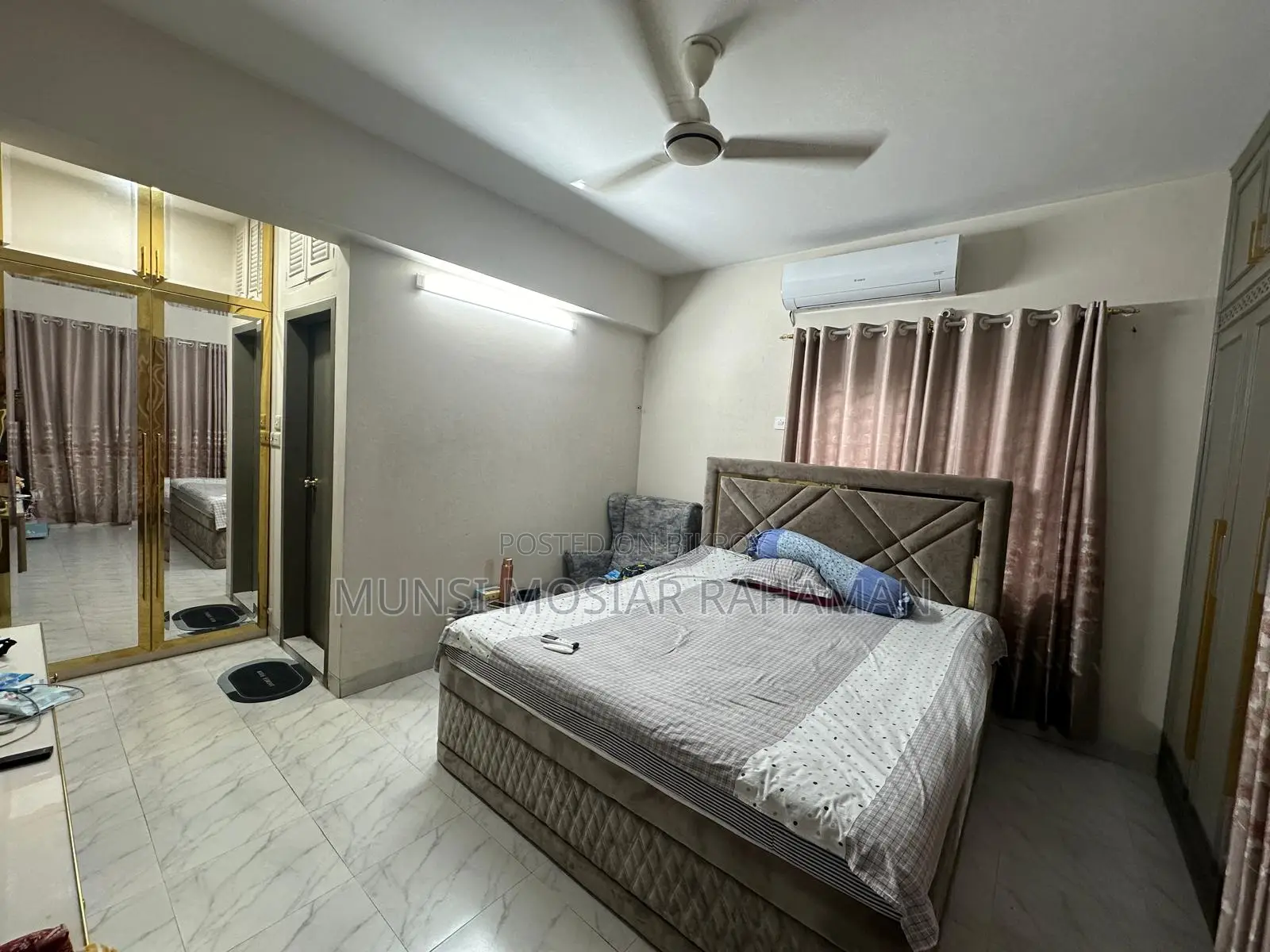 Furnished 3-Bedroom Apartment in Uttara for rent in Uttara
