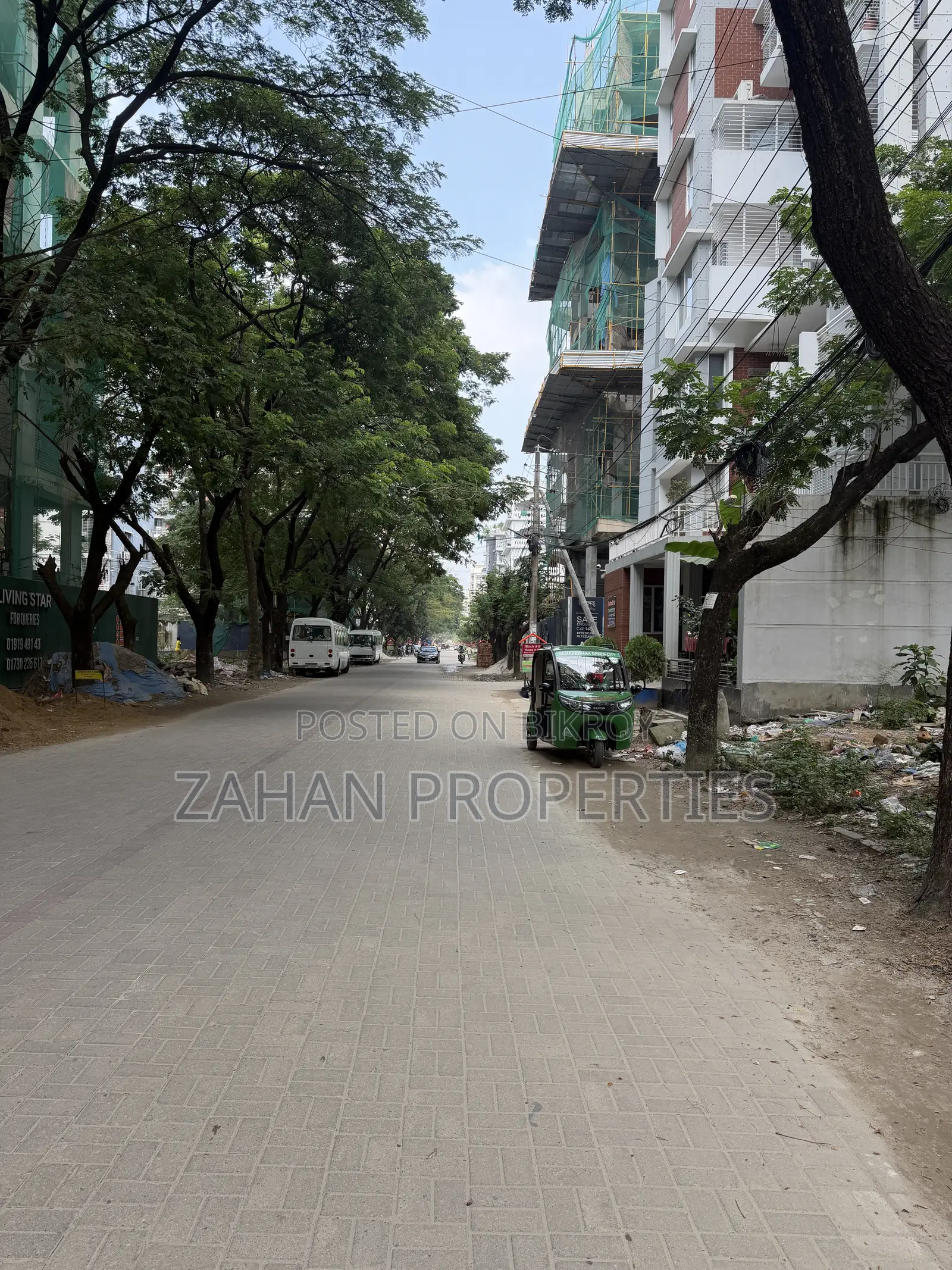 Bashundhara I Block. 03+03+. 06 Katha Plot Plot Sell in Basundhara