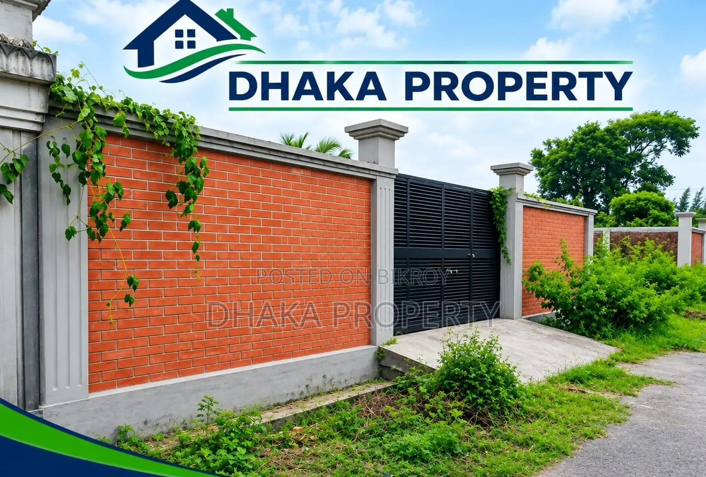 60ft Road Frontage 3 Katha Land in Metro Station South at Sector-17/K in Uttara