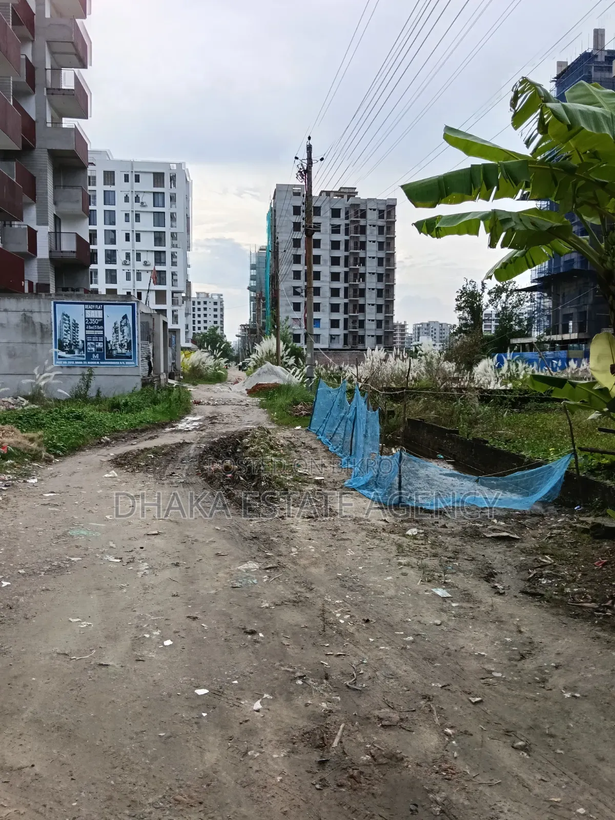 Block-K, South Face 4 Katha Plot Sale in Basundhara