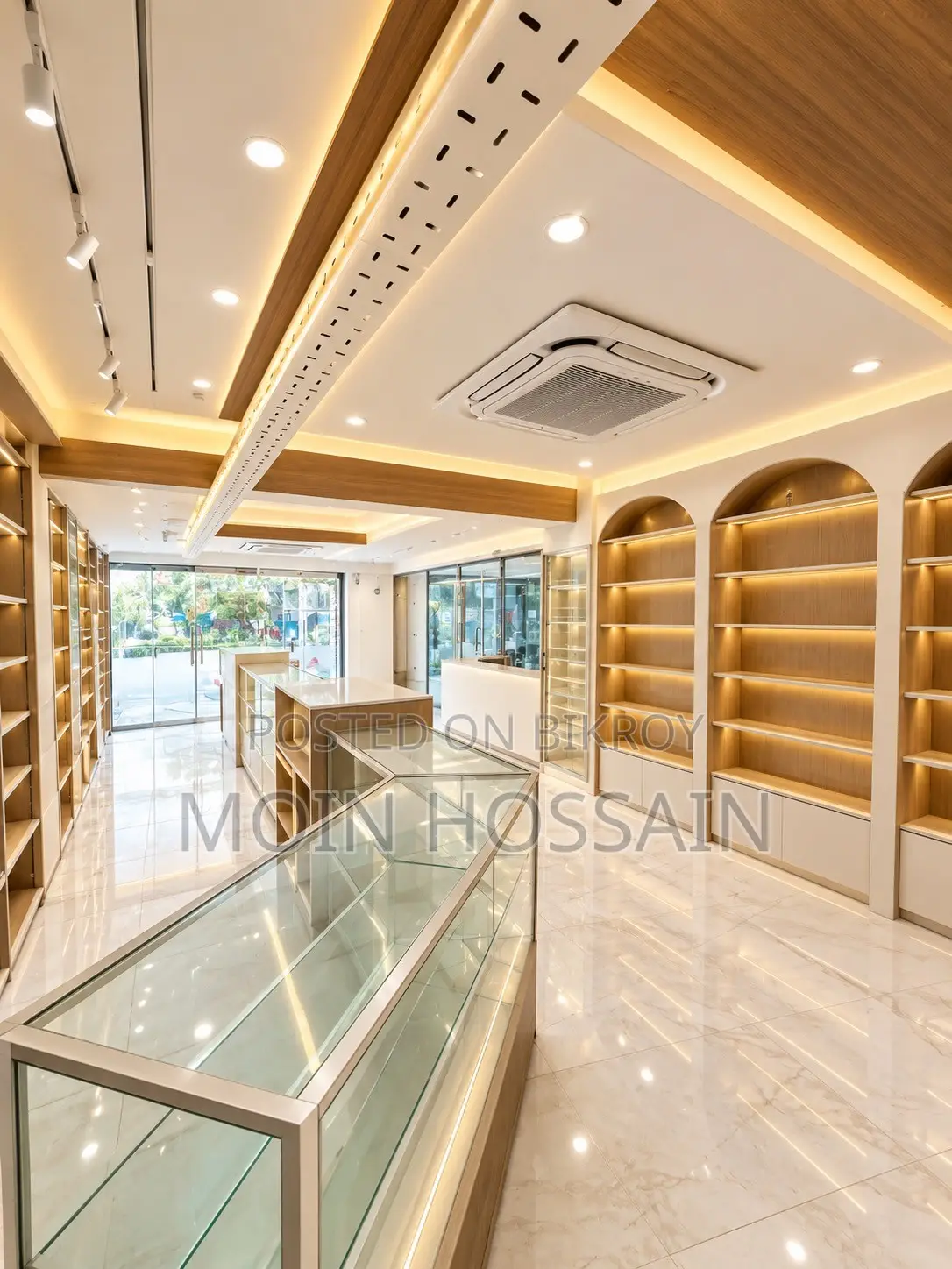 A total of 9,000 sq ft commercial space available for rent in a prime location in Dhaka Uddan