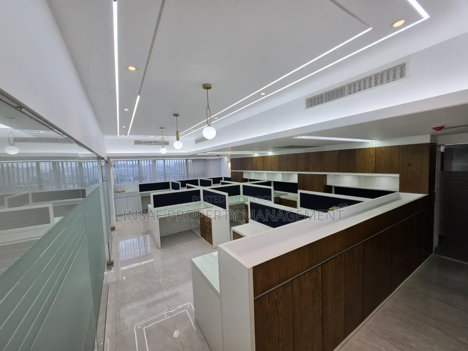 New Building Fully Furnished 3800Sqft Office Space for Rent Mohakhali in Mohakhali