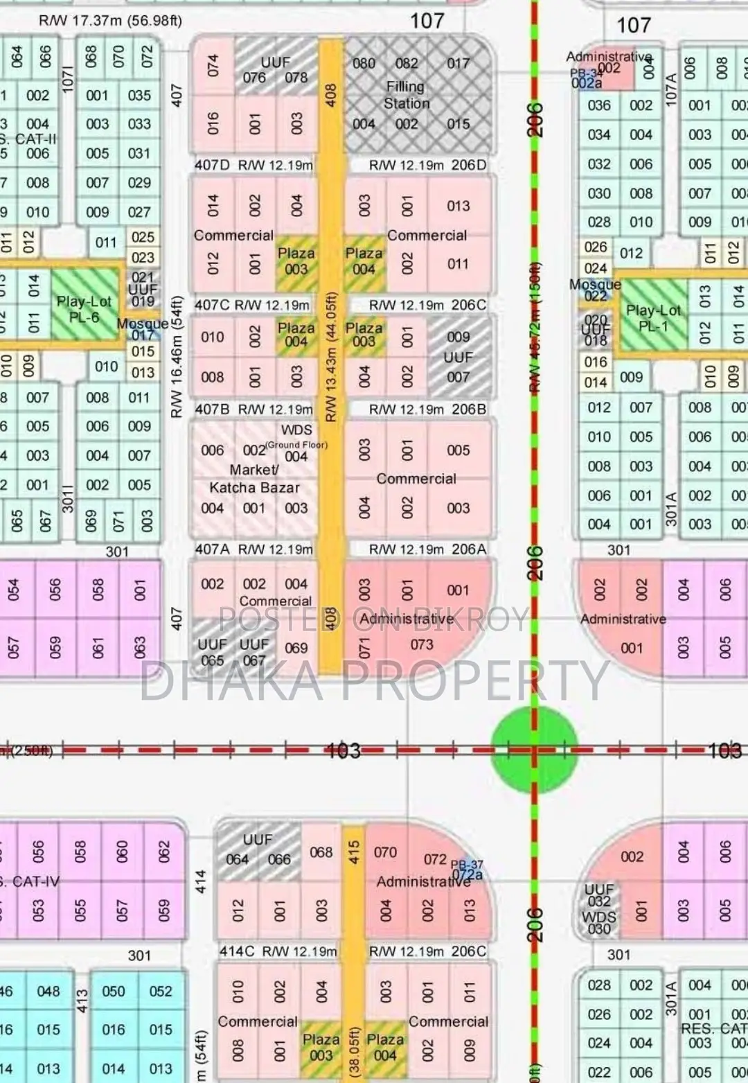 Vip Sector Land Sale 3 Katha East at Sector-11 in Purbachal
