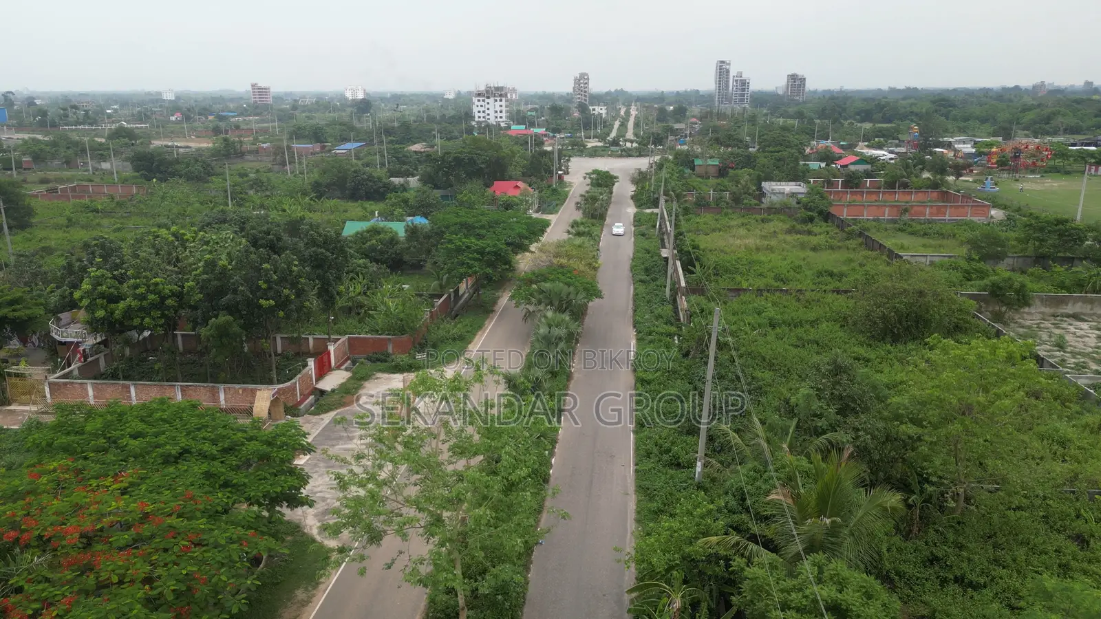 100 Feet Road 5 Katha Plot || Sector-07 || Rajuk Purbachal New Town in Basundhara
