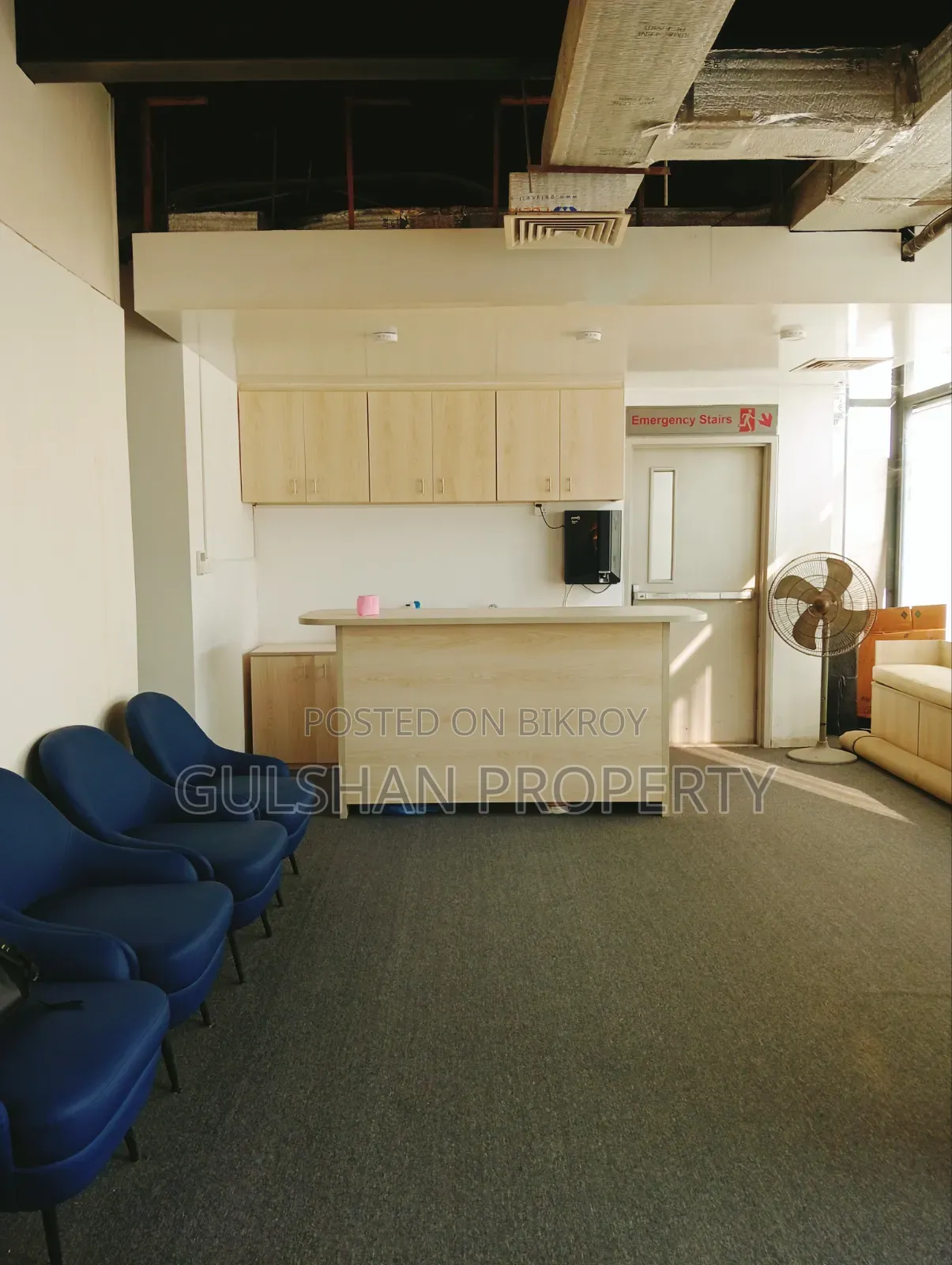 12000 sq ft Excellent Office and Restaurant for Rent First Floor in Gulshan