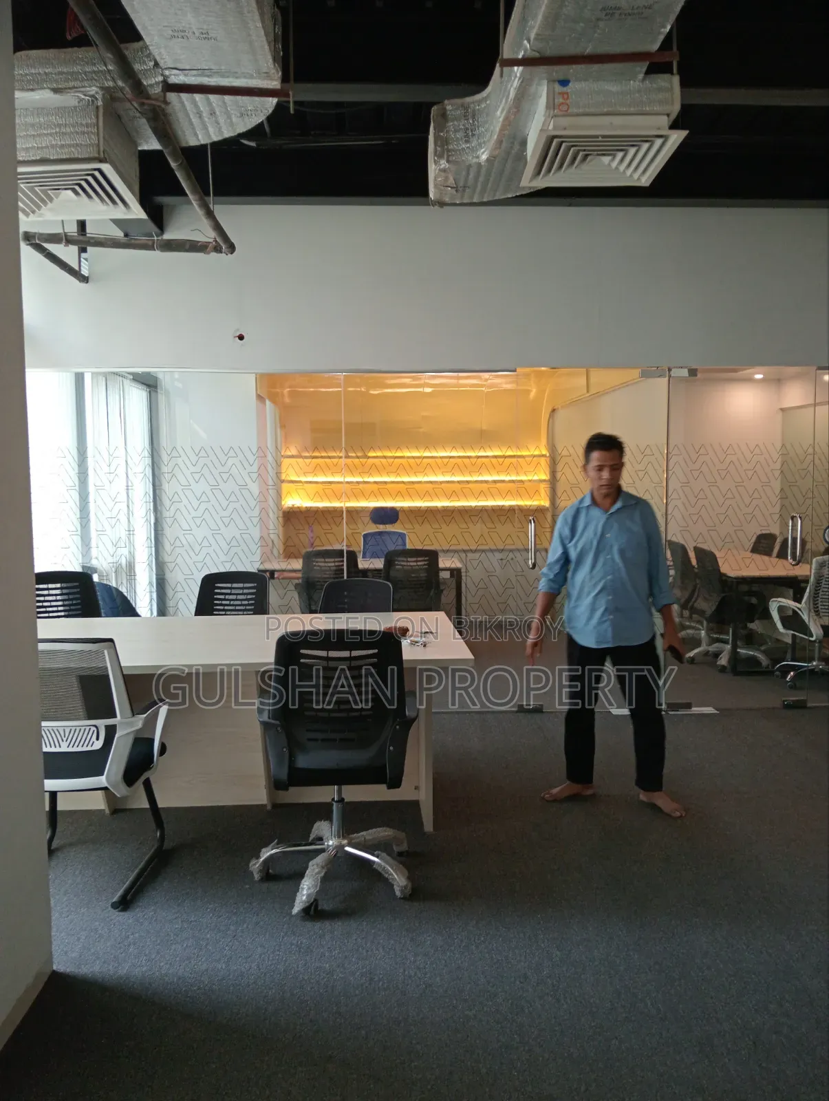 12000 sq ft Excellent Office and Restaurant for Rent First Floor in Gulshan