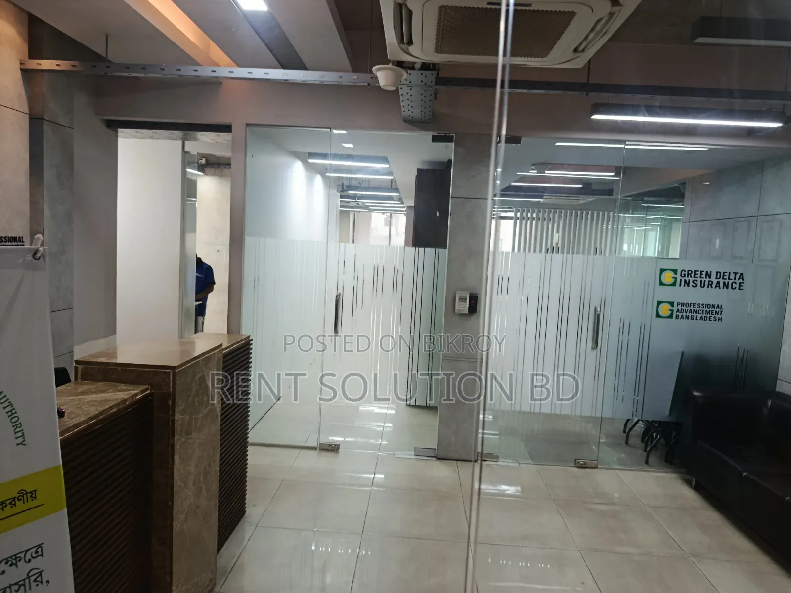Brand New Commercial Office Space Rent at Gulshan 1 in Gulshan