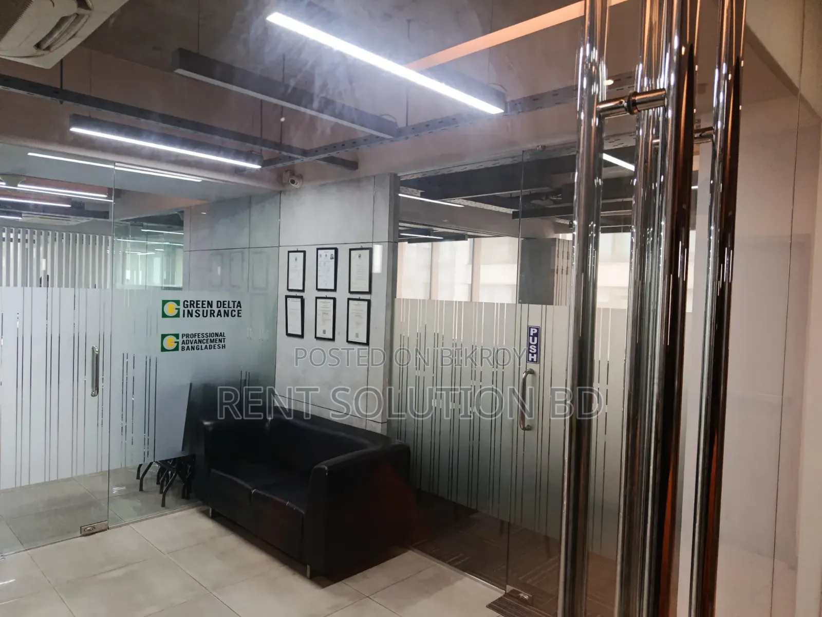 Brand New Commercial Office Space Rent at Gulshan 1 in Gulshan