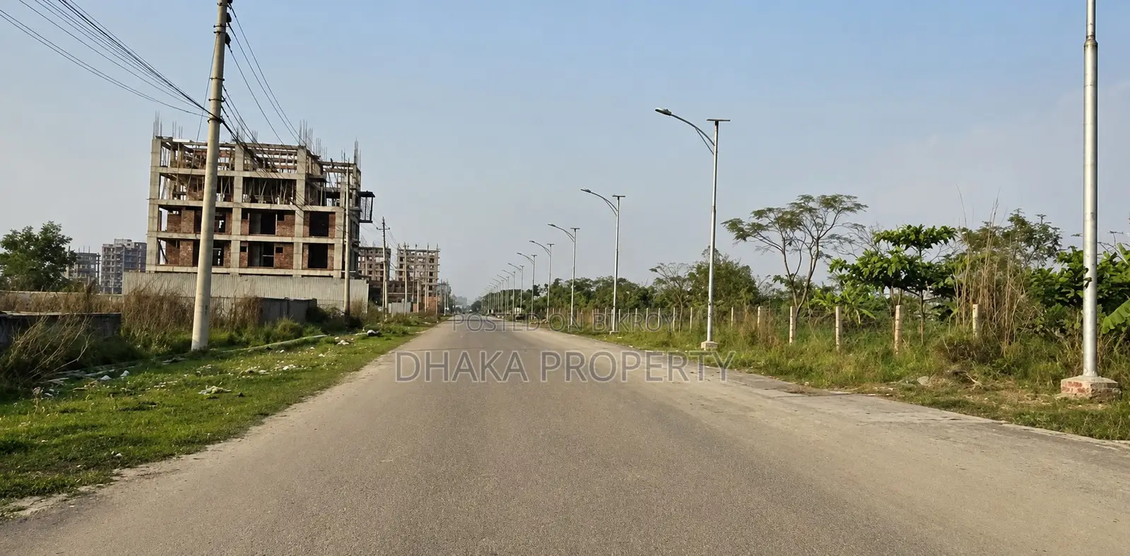60ft Road 5 Katha Lake View at Sector-15/D in Uttara