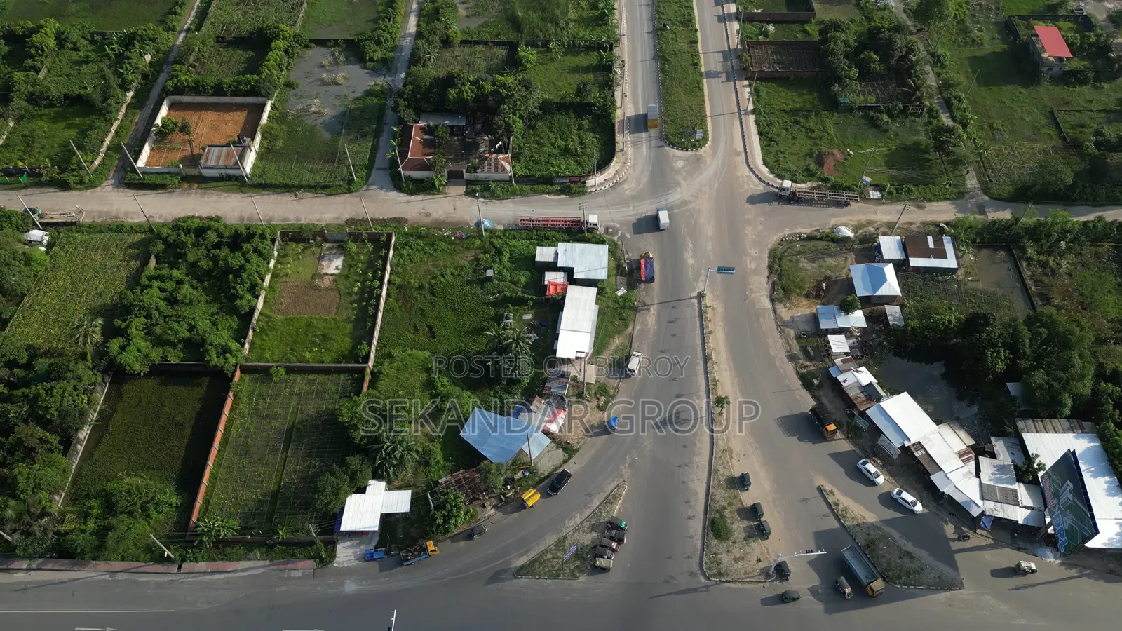 40 Feet Road 3 Katha Plot at Block-L in Basundhara
