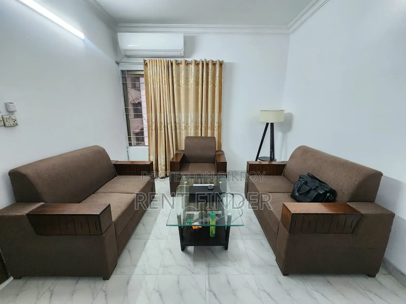 Furnished 3-Bedroom Apartment in Rentfinder, Gulshan for rent in Gulshan
