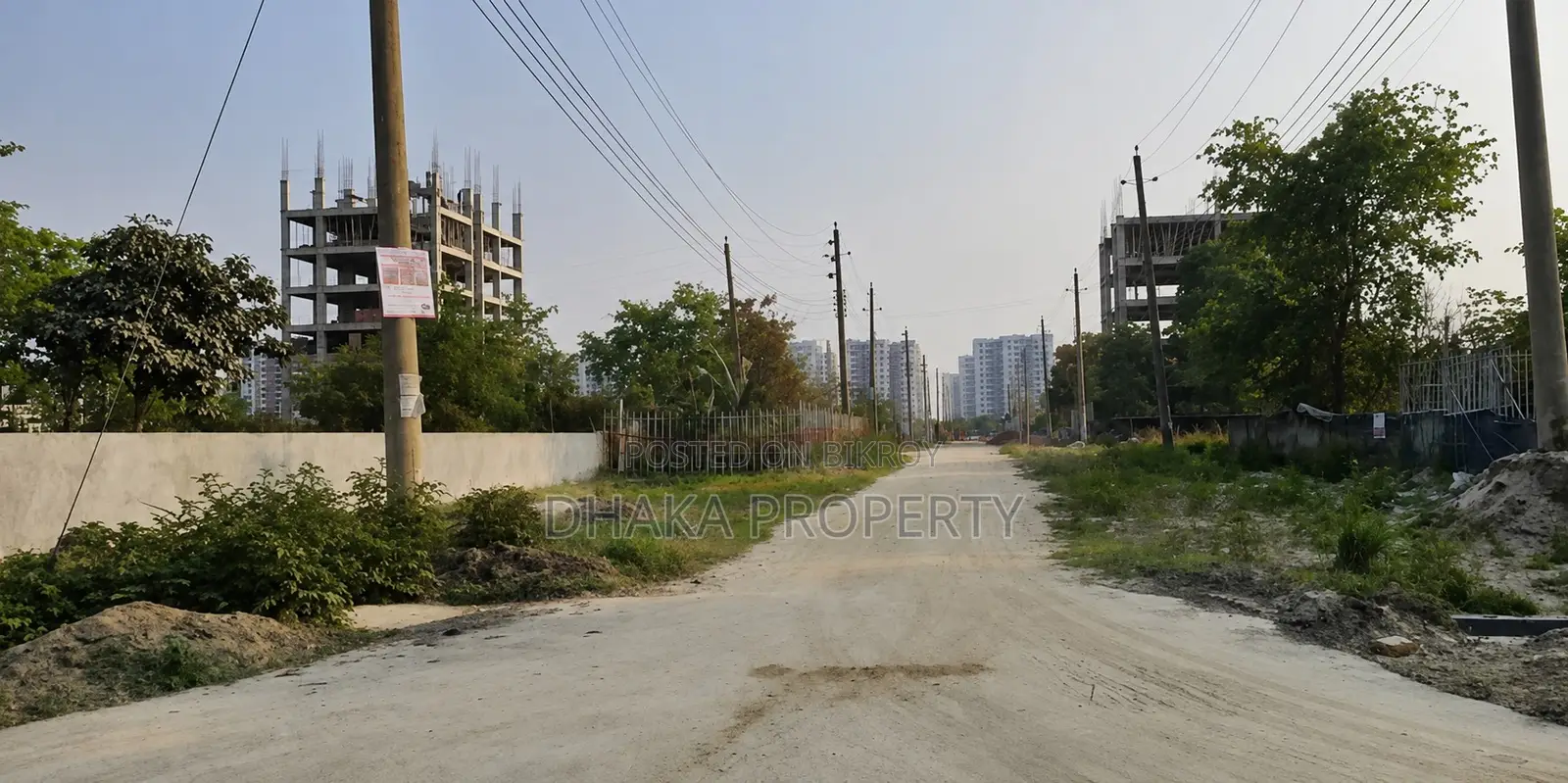 Sector-17/J 60ft Road East 3 Katha Land in Uttara