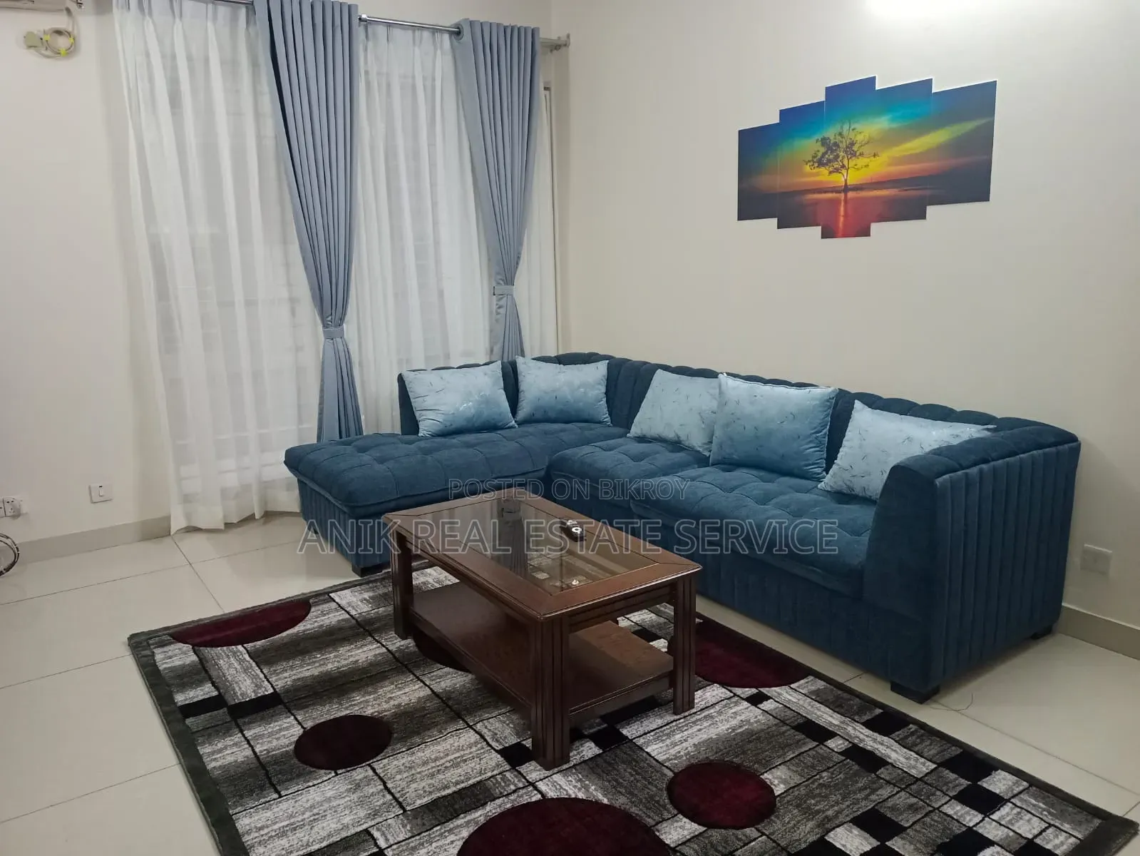 Furnished 3-Bedroom Apartment in Anik Real Estate, Gulshan for rent in Gulshan