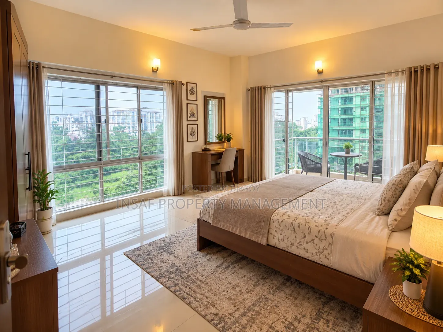 Furnished 4 Bedroom Apartment in Gulshan for rent in Gulshan