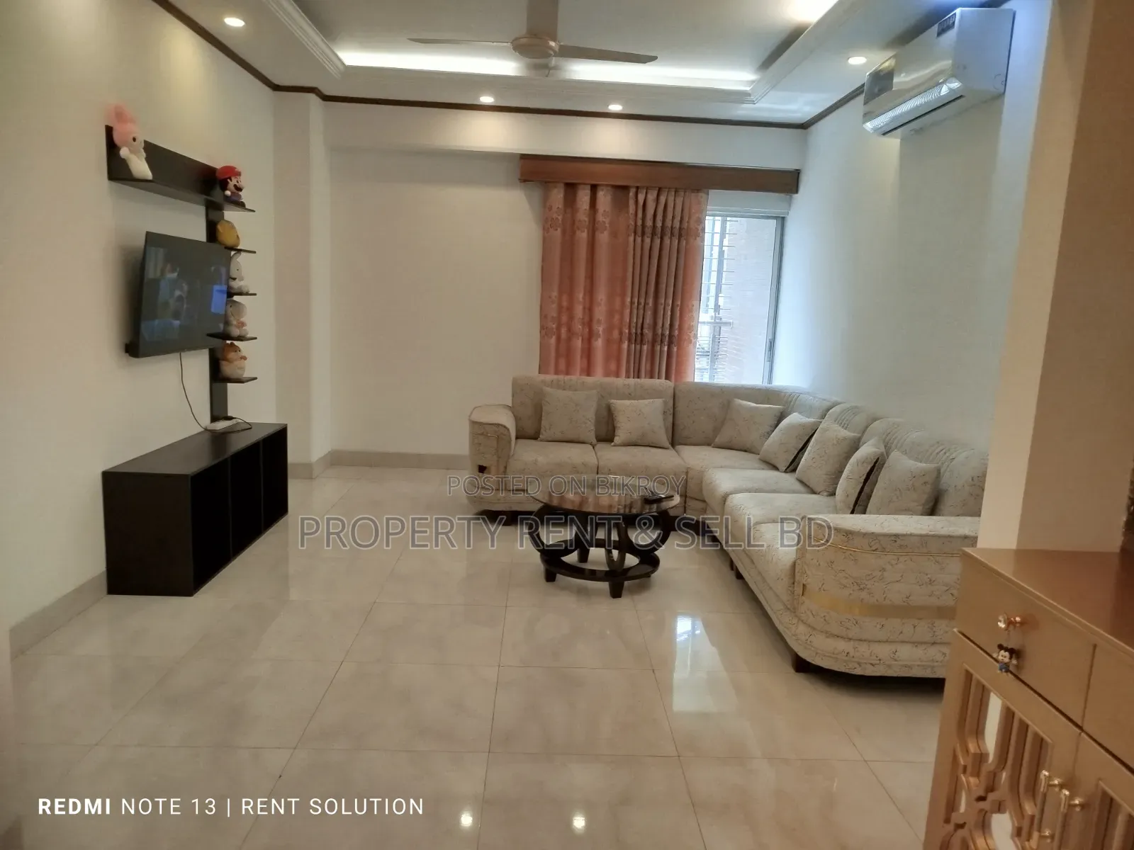 Furnished 3 Bedroom Apartment in Banani for rent in Banani