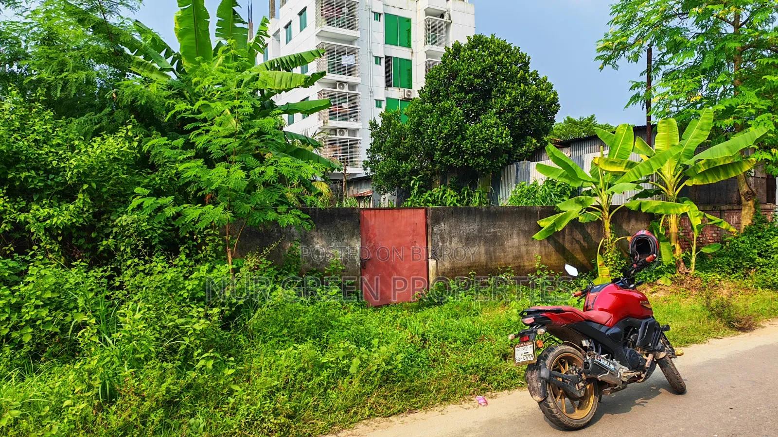 South-Facing 5 Katha Plot for Sale with 75-Feet Road Access in Purbachal