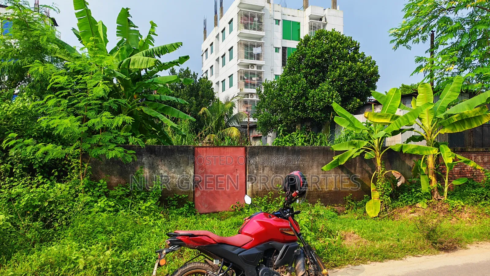 South-Facing 5 Katha Plot for Sale with 75-Feet Road Access in Purbachal