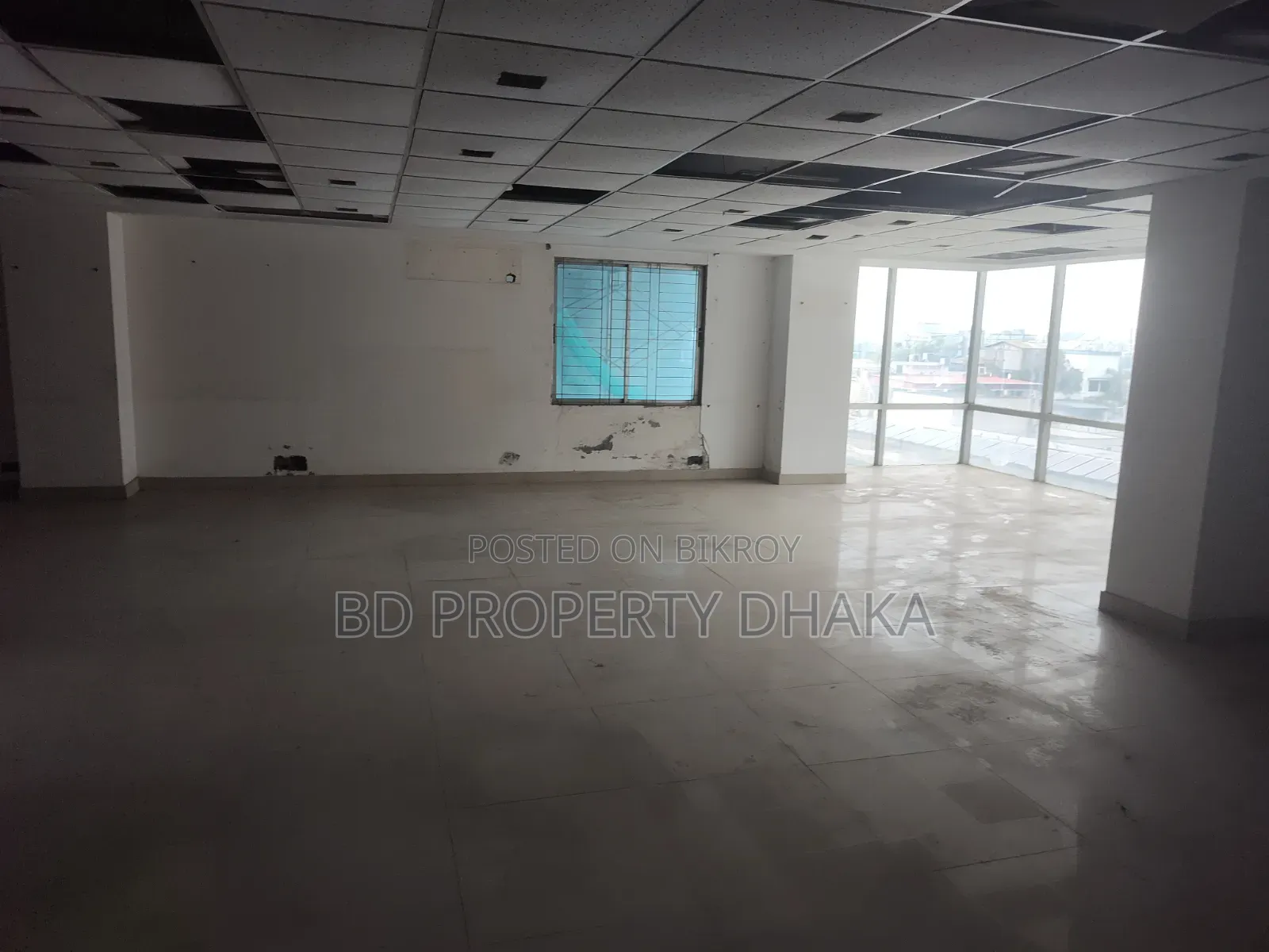 6100 SQFT Open Commercial Space Rent in Gulshan in Gulshan