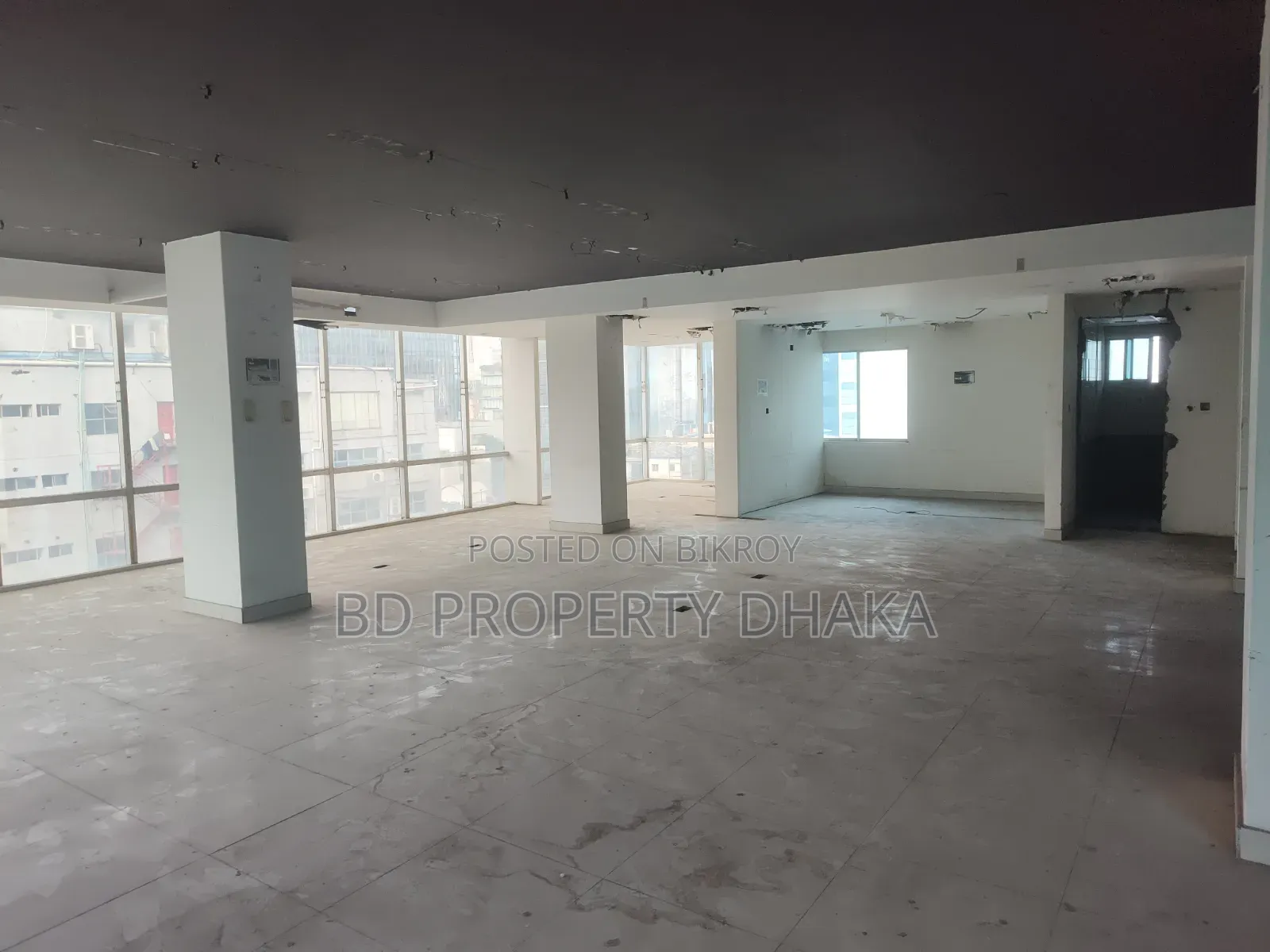 12200 SQFT Open Commercial Space Rent in Gulshan in Gulshan