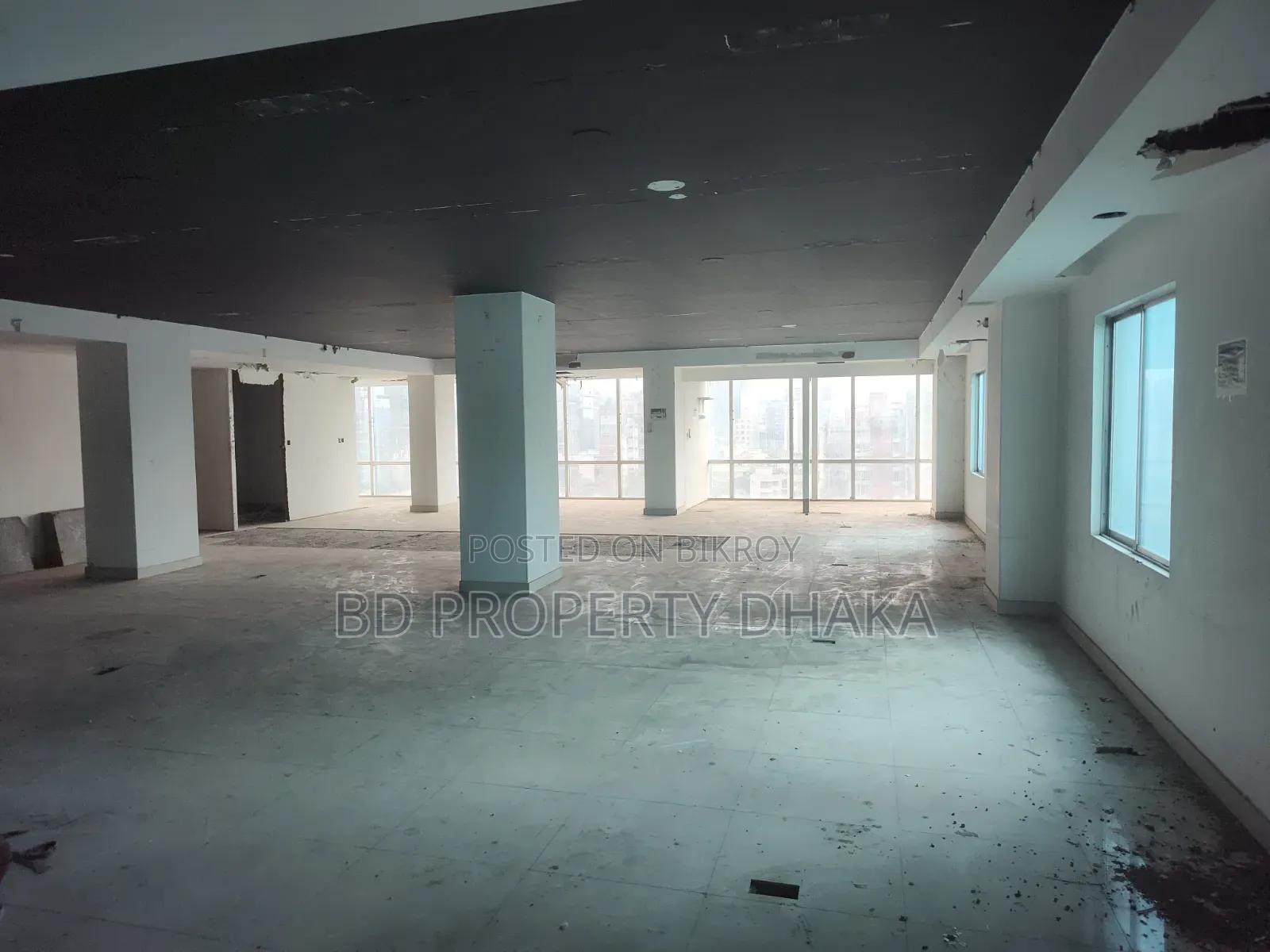 12200 SQFT Open Commercial Space Rent in Gulshan in Gulshan