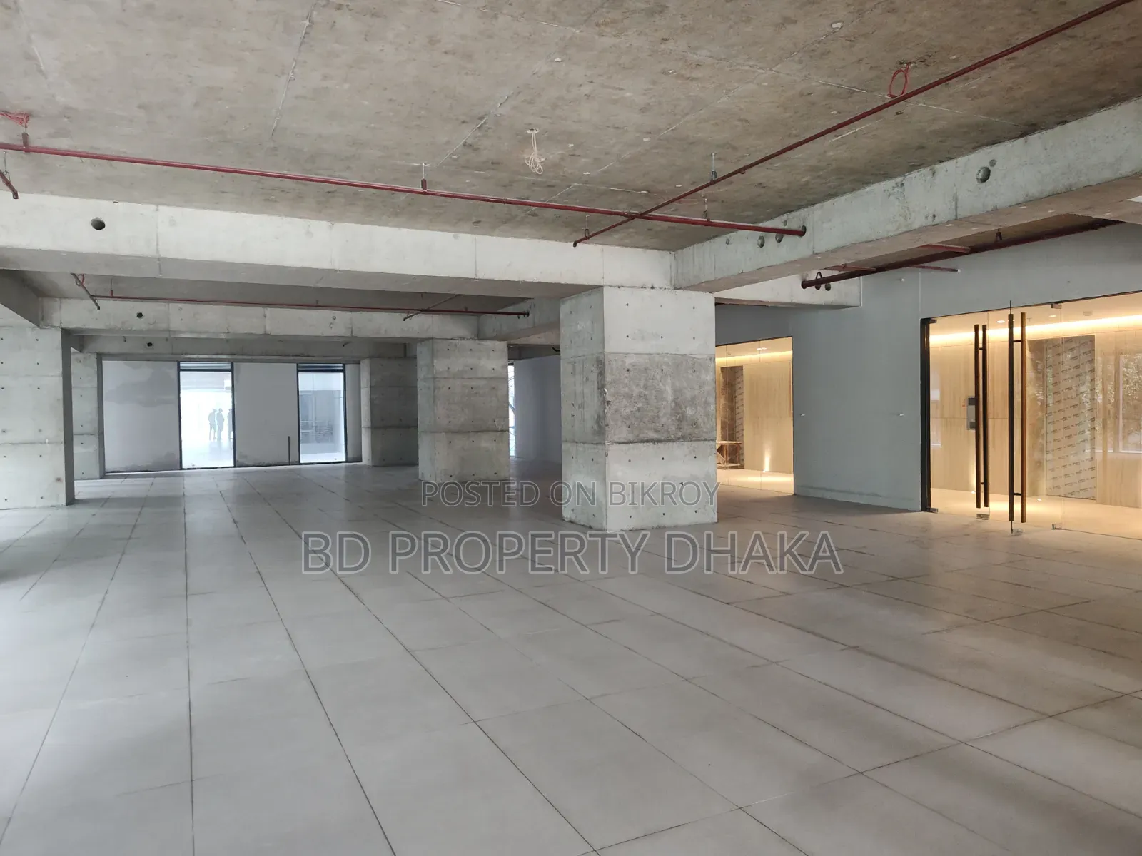 8450 SQFT New Building Open Commercial Space Rent in Gulshan in Gulshan