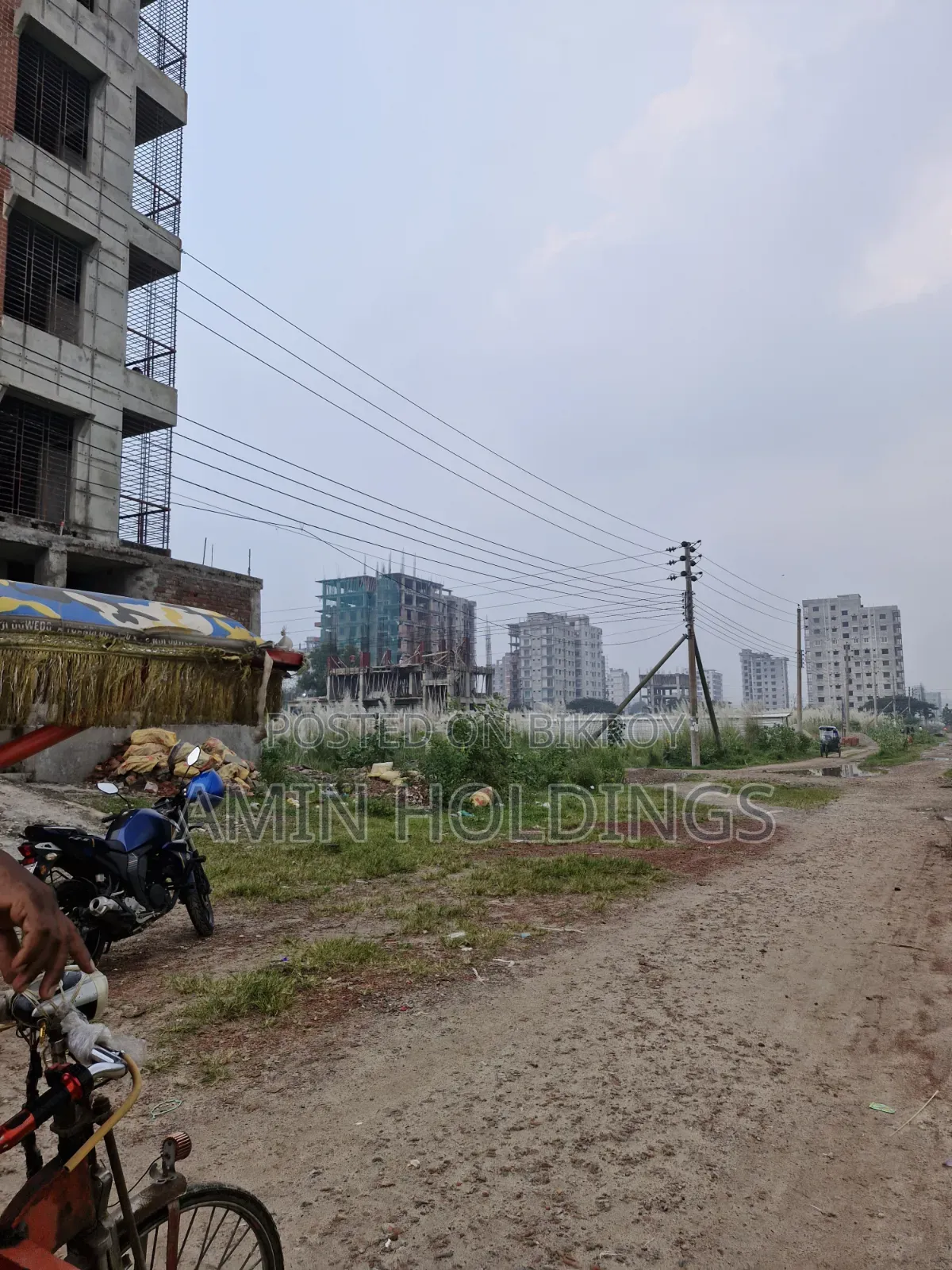 Aftabnagar Block M Sector 5 Road 6 South Facing 5 Katha Plot for Sale in Aftab Nagar