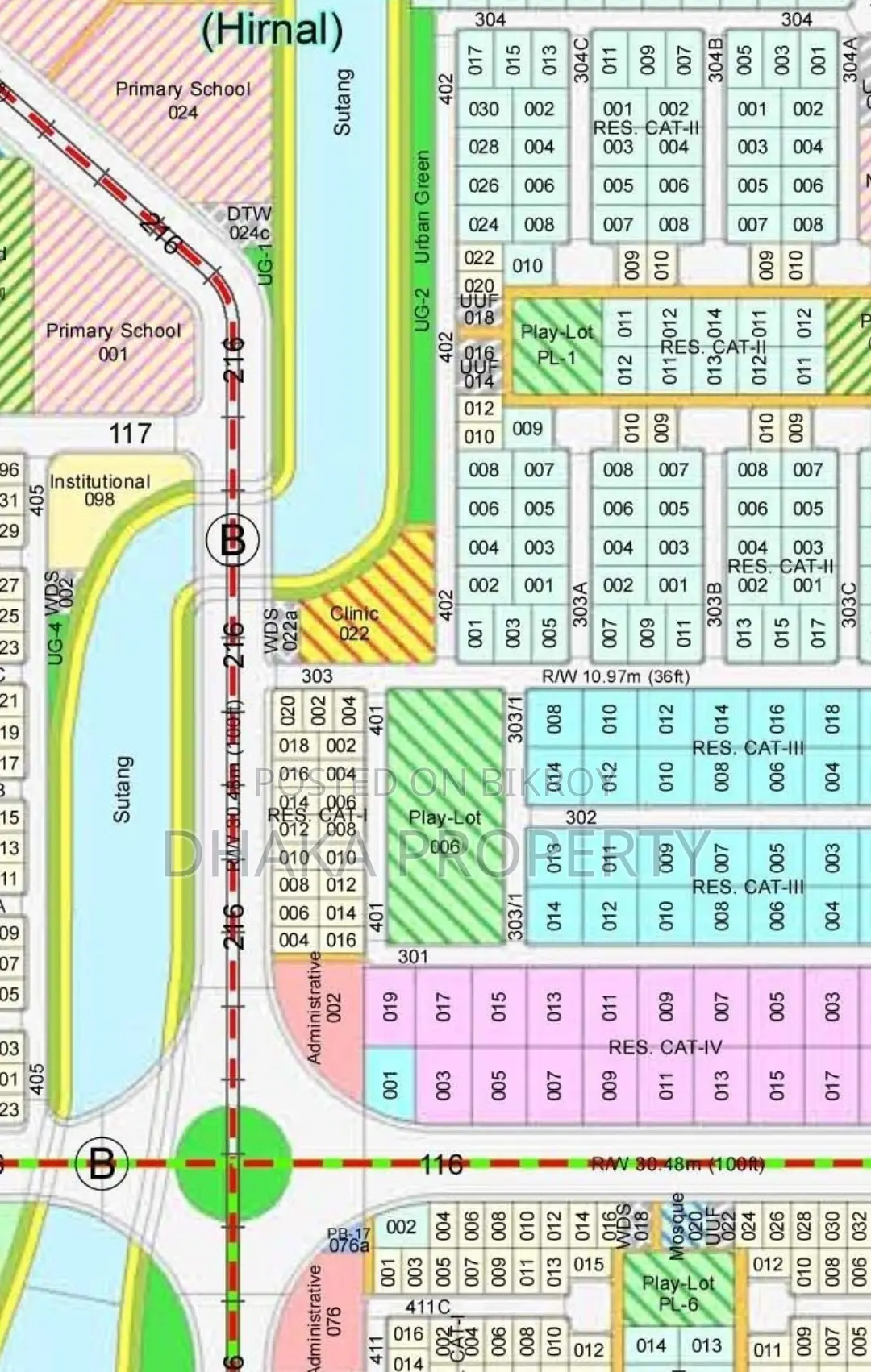 Corner 5 Katha South/East at Sector-22 in Uttara