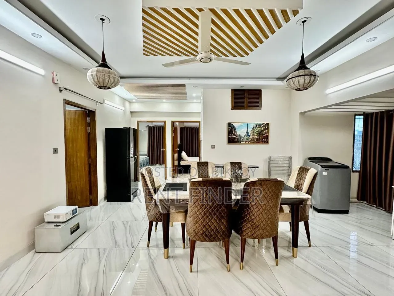 Furnished 3-Bedroom Apartment in Rentfinder, Gulshan for rent in Gulshan