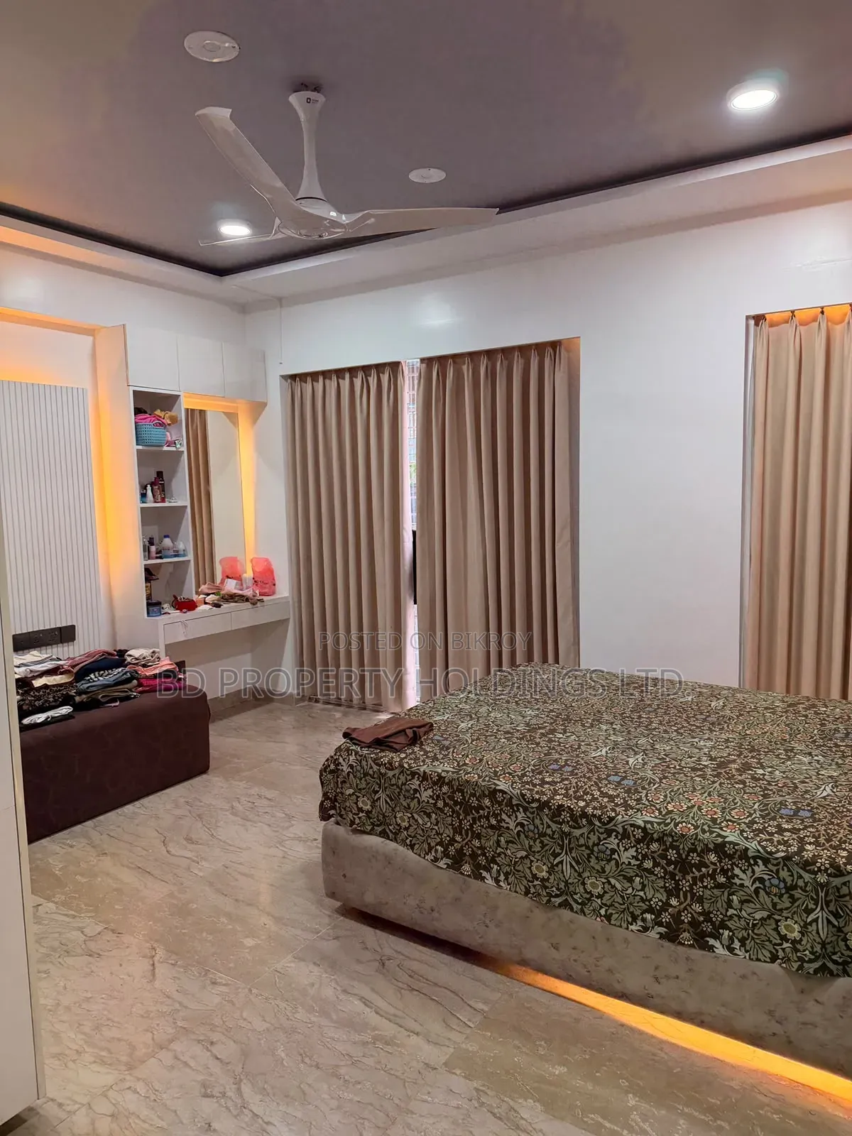 Furnished 3-Bedroom Apartment in Uttara for Rent in Uttara