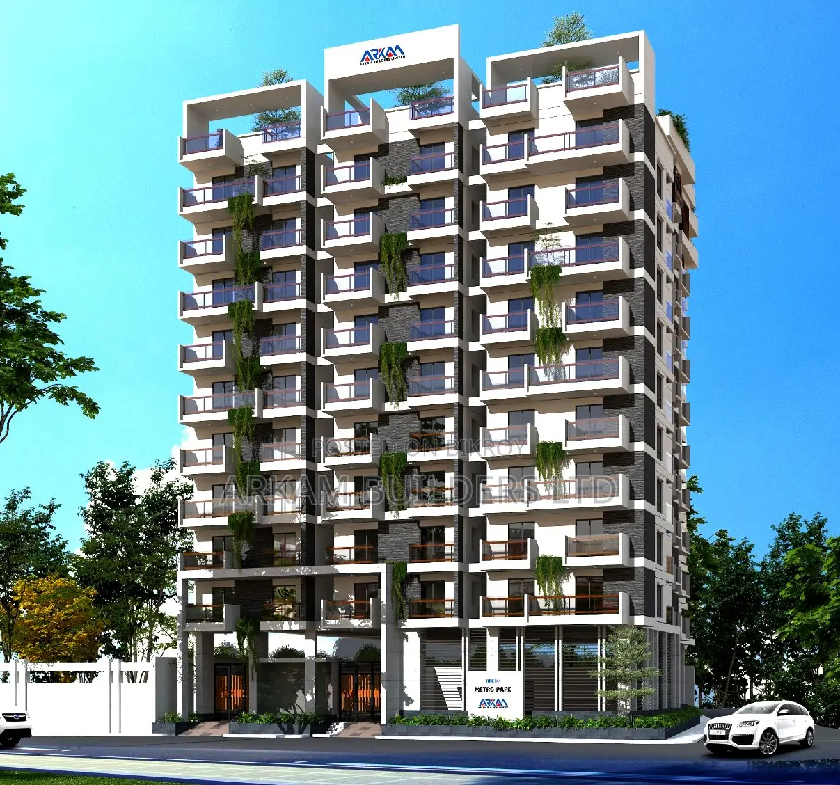 3-Bedroom Apartment in Arkam Metro Park, Banasree for Sale in Banasree