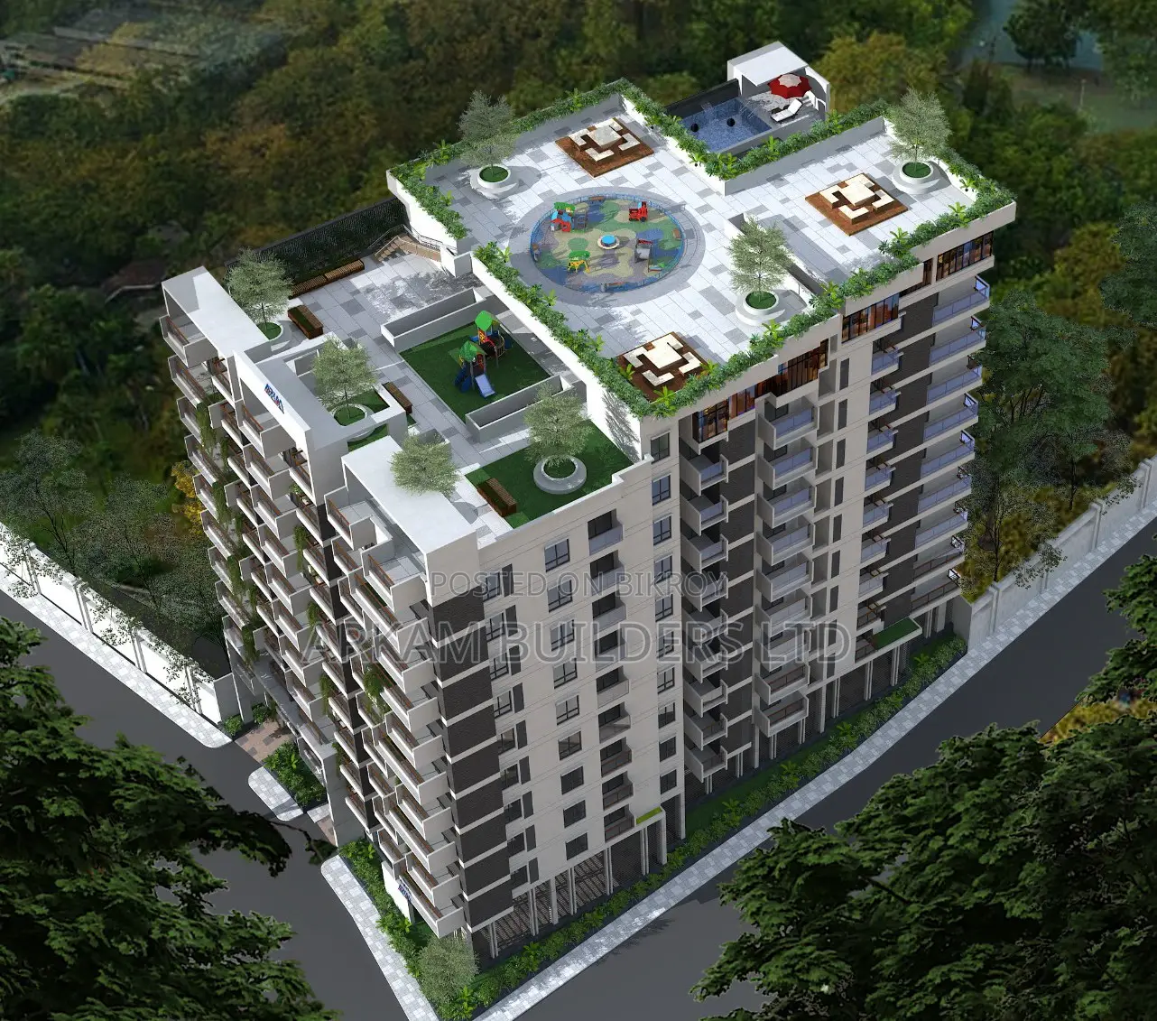 3-Bedroom Apartment in Arkam Metro Park, Banasree for Sale in Banasree