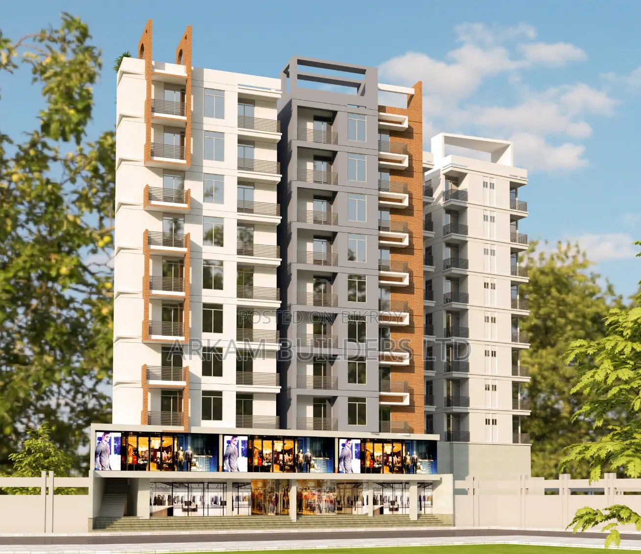 4 Bedrooms Apartment in Arkam Live Business, Banasree for sale in Banasree