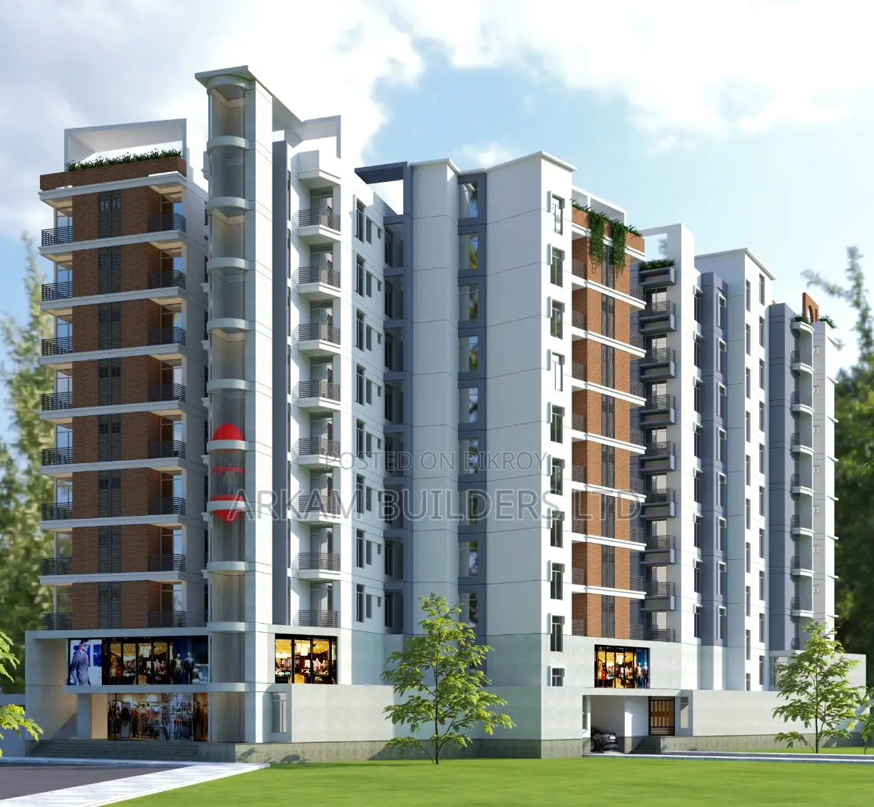 4 Bedrooms Apartment in Arkam Live Business, Banasree for sale in Banasree