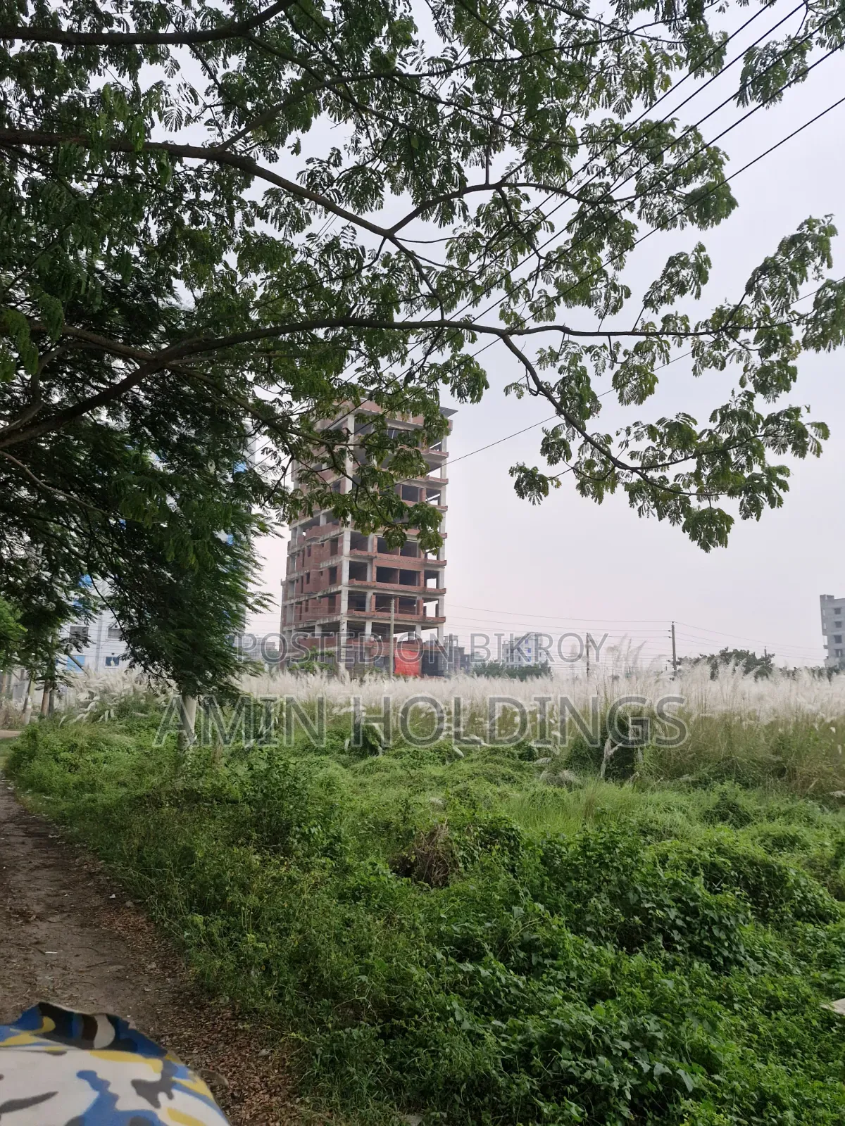 5 Katha Plot for Sale with 130 Feet Road Connection at Aftabnagar Block M Sector 4 in Aftab Nagar