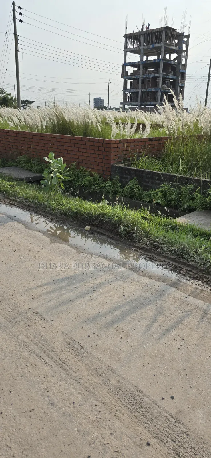 Park View South-West 30&30' Corner 5 Katha Plot for Sale in Purbachal