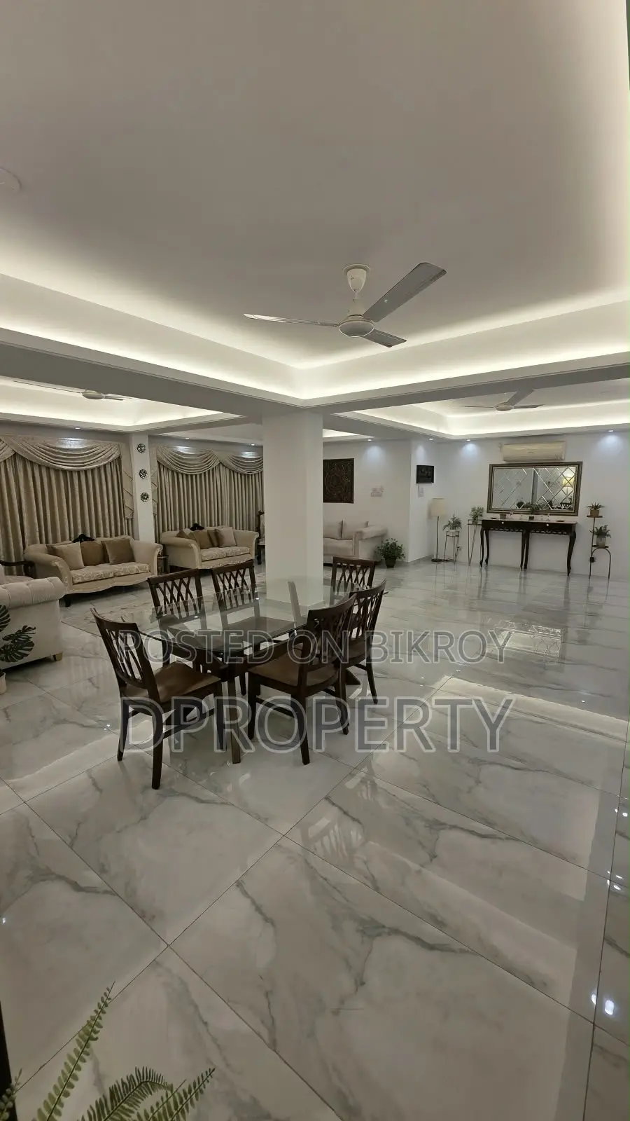 Furnished 4-Bedroom Apartment in Baridhara DOHS for Rent in Baridhara DOHS