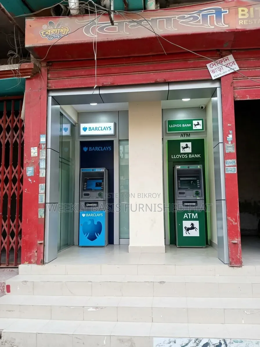 ATM CRM Booth in a great position with high foot traffic in Mirpur
