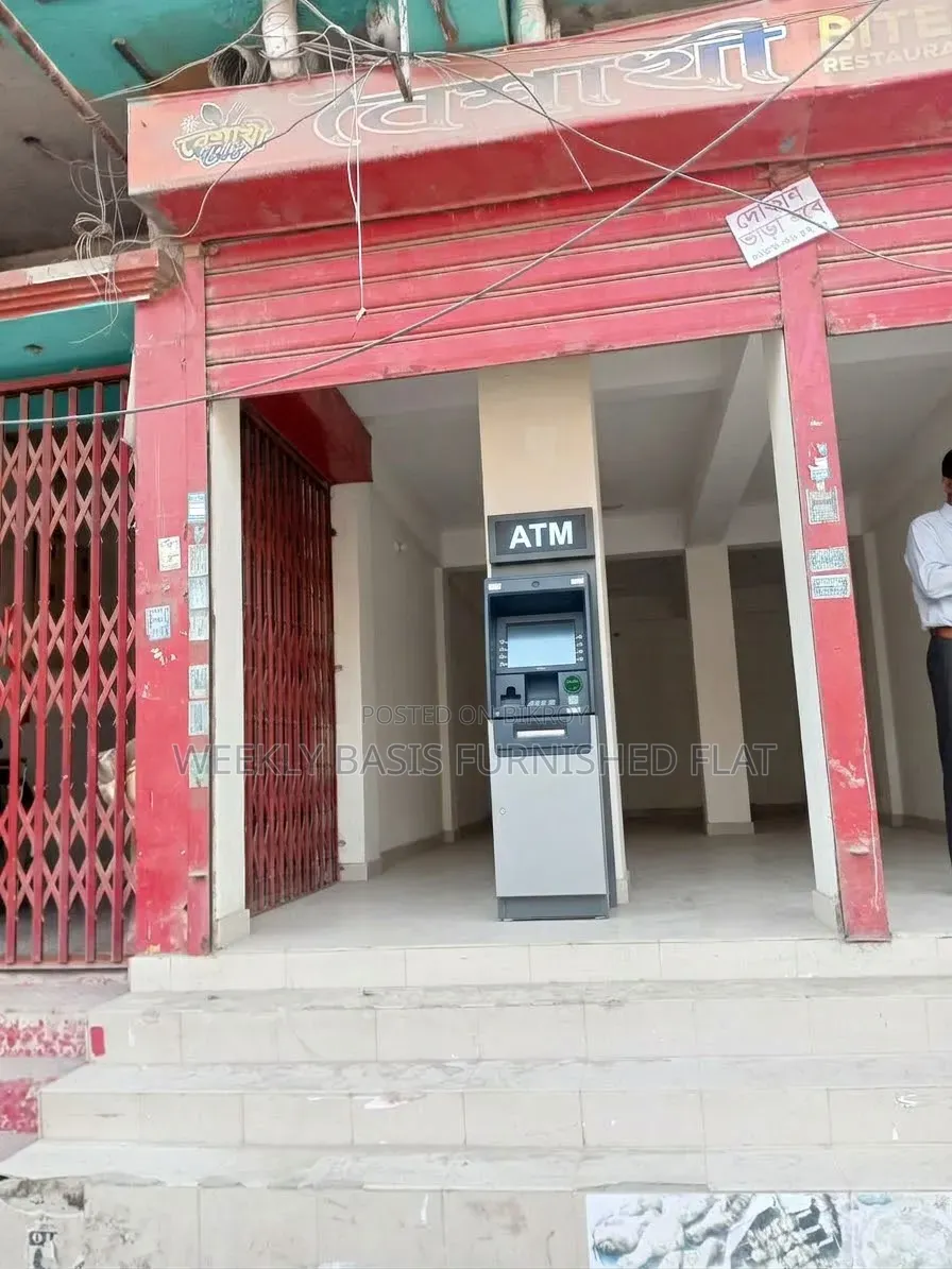 ATM CRM Booth in a great position with high foot traffic in Mirpur