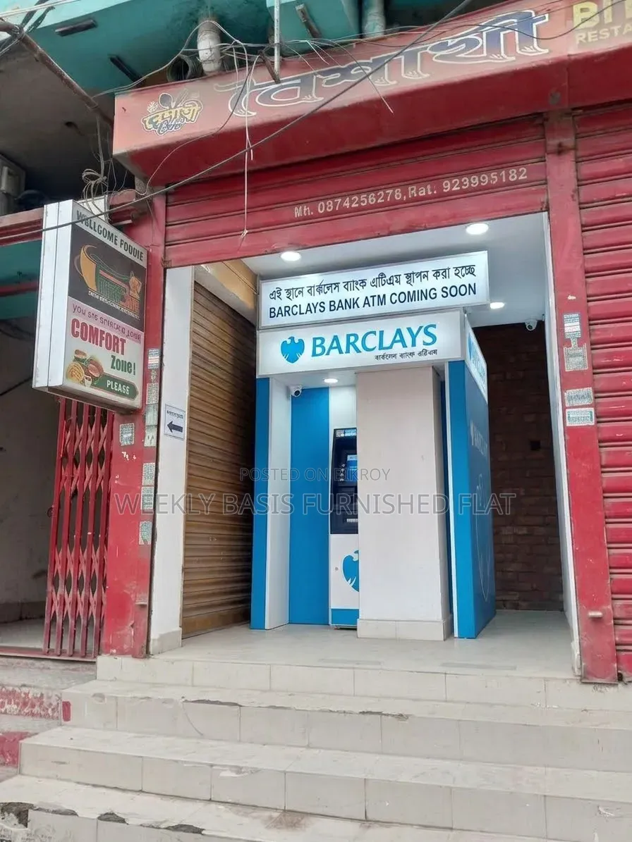ATM CRM Booth in a great position with high foot traffic in Mirpur