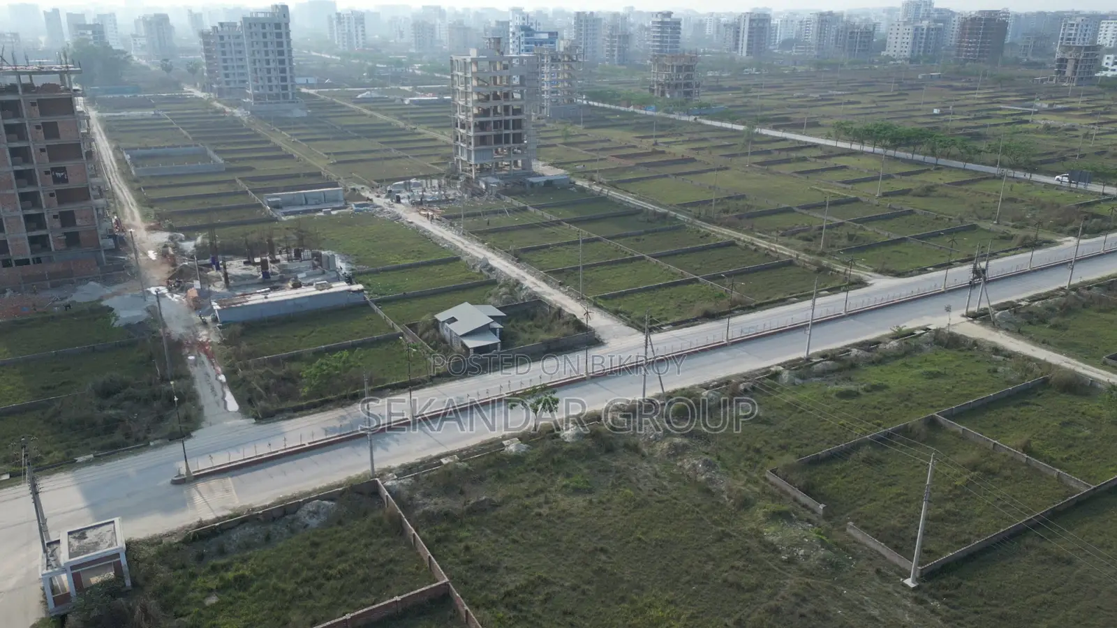 40 Foot Road 10 Katha Plot at Block-I Extension (5+5) in Basundhara