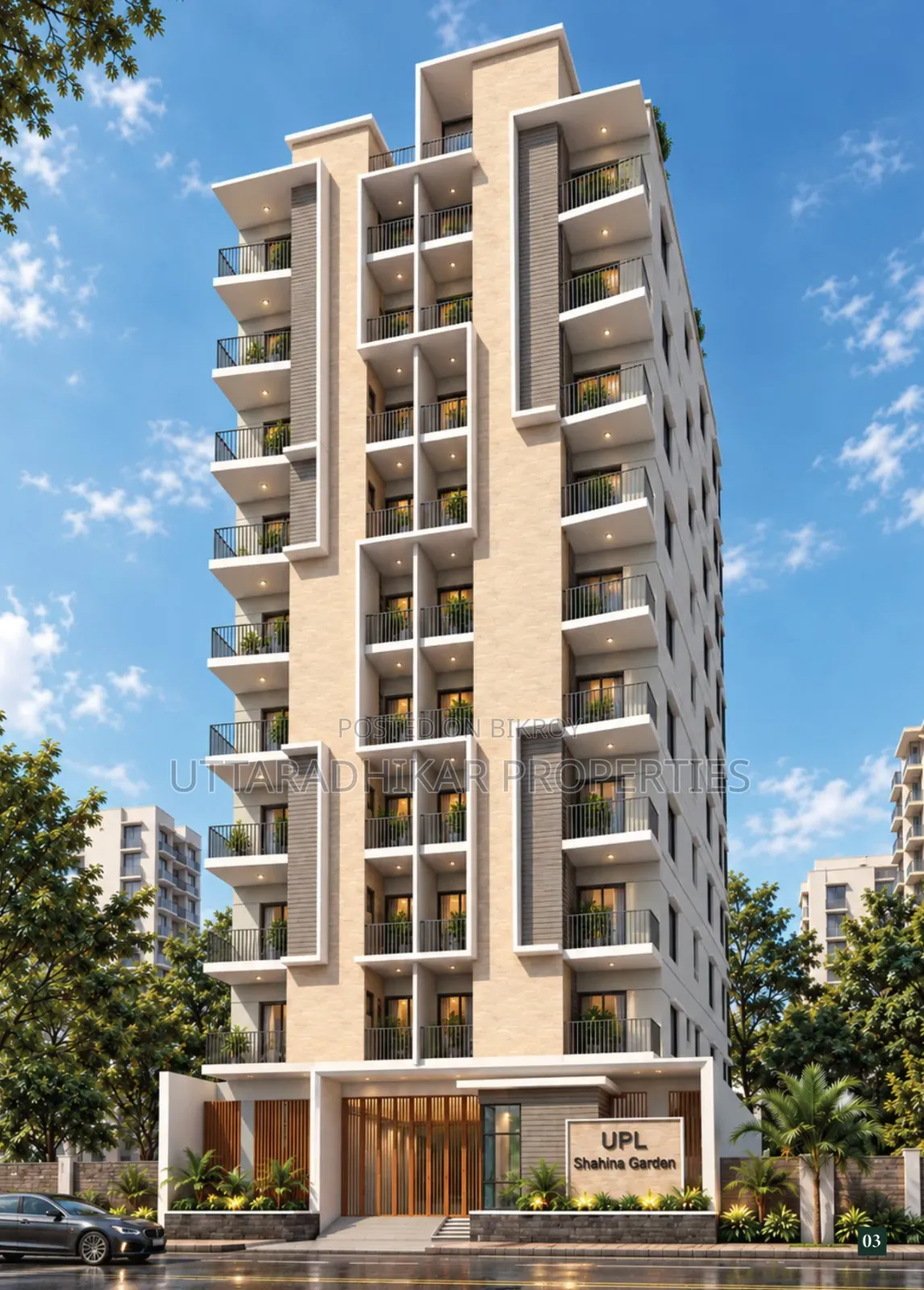 3 Bedroom Apartment in Upl Shahina Garden, Mirpur for sale in Mirpur