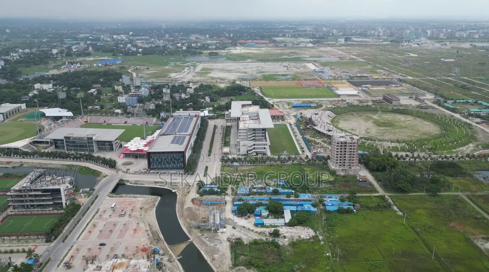 Sports Complex 10 Katha South Facing Plot at Block-N in Basundhara