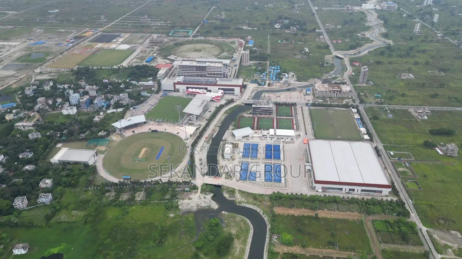 Sports Complex 10 Katha South Facing Plot at Block-N in Basundhara