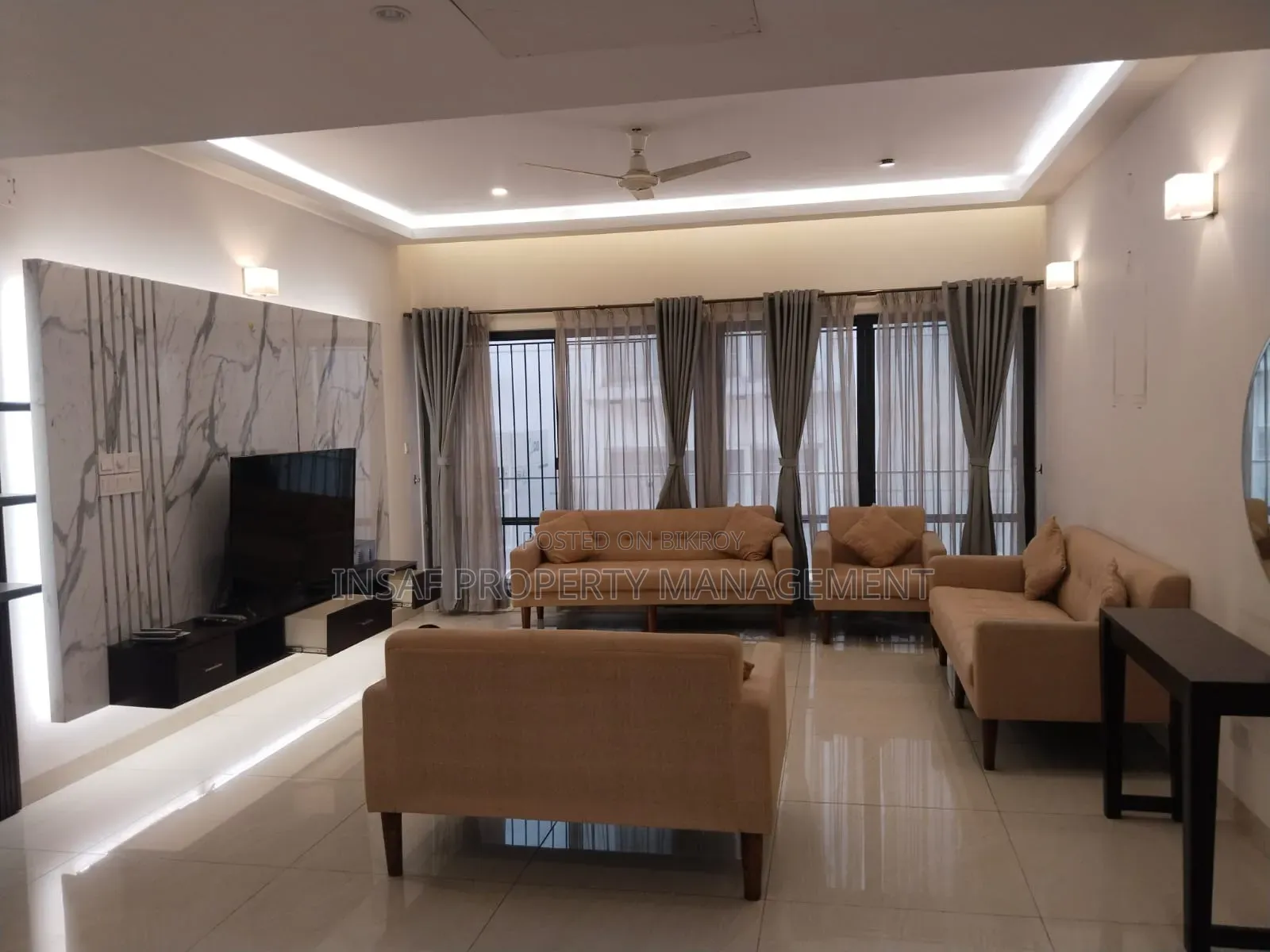 Furnished 3-Bedroom Apartment in Gulshan for rent in Gulshan