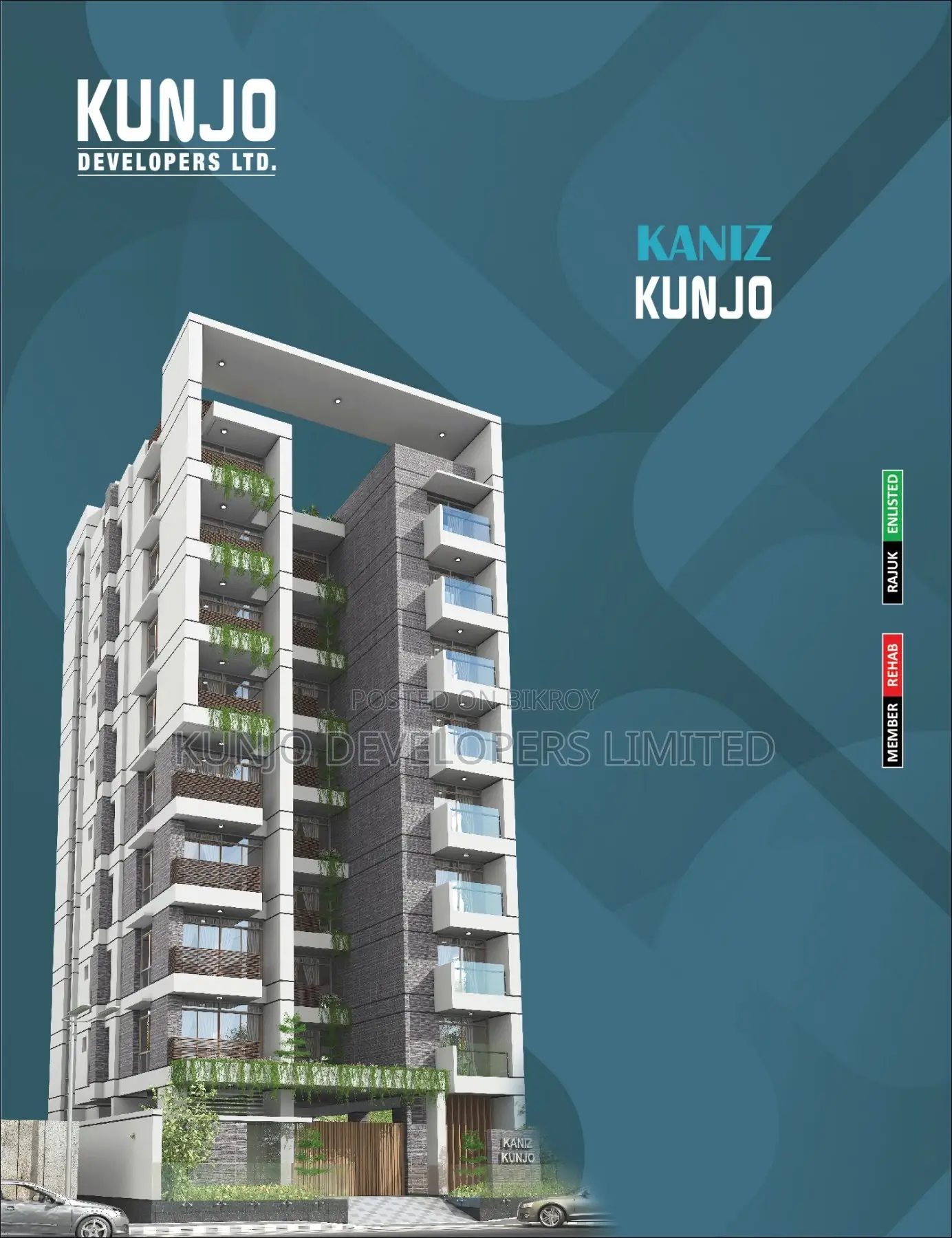 3-Bedroom Apartment in Kunjo Developers, Uttara for sale in Uttara