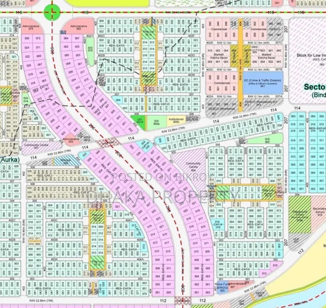 10 Katha Land Sale East at Sector-18 in Purbachal