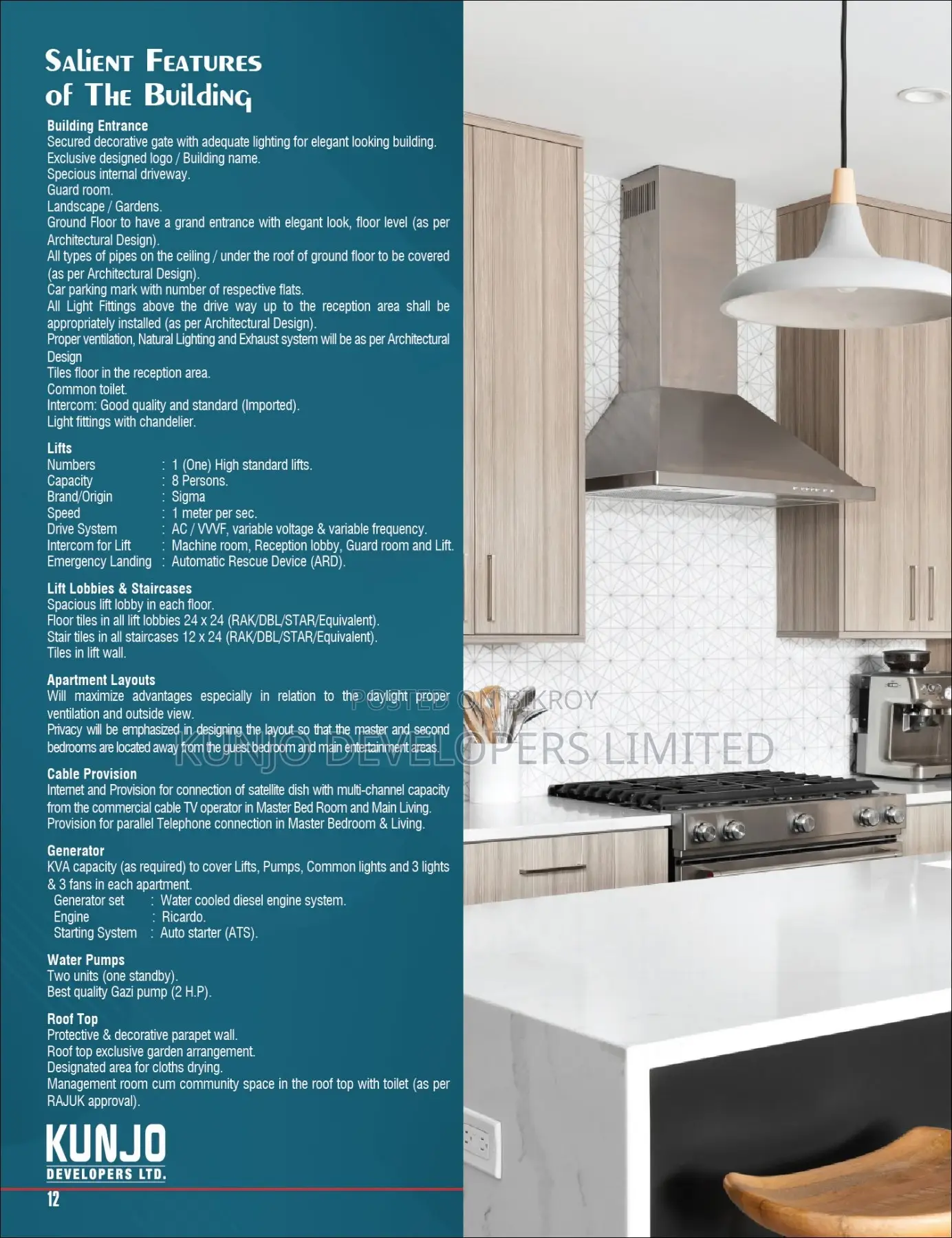 3 Bedroom Apartment in Quayum'S Kunjo By, Aftab Nagar for sale in Aftab Nagar