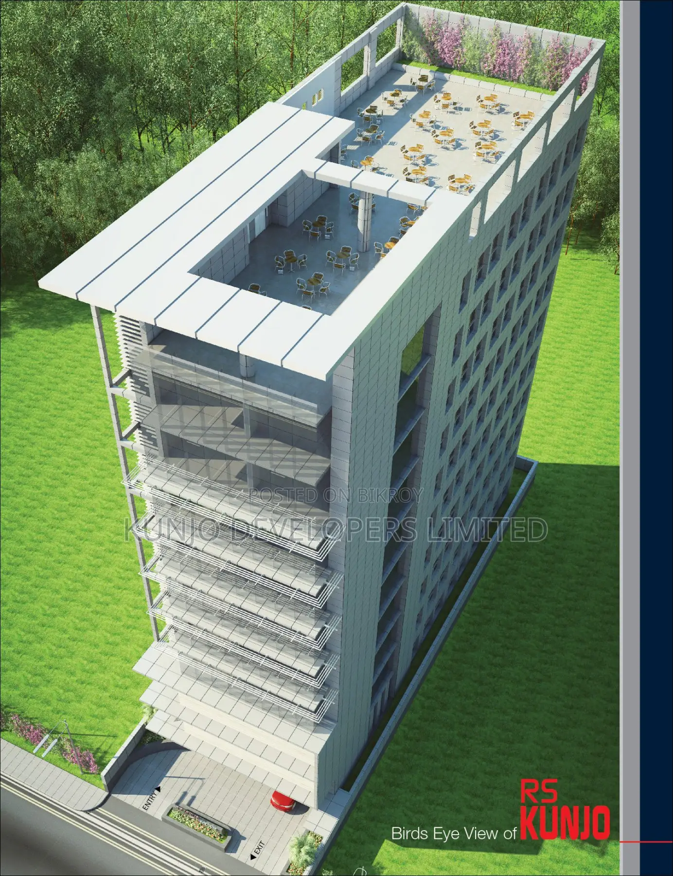 Commercial Ground Floor Space for Sale in Garib-E-Nawaz Ave, Uttara in Uttara