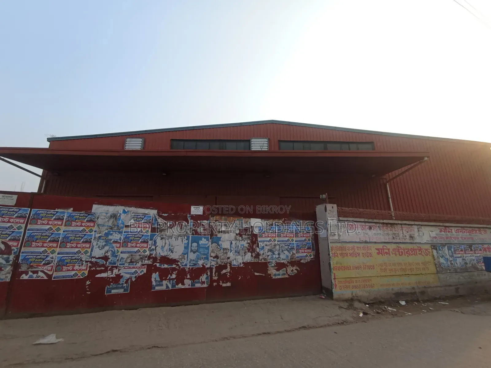 25000 SQFT Commercial Factory Shed for Rent in Uttara in Uttara